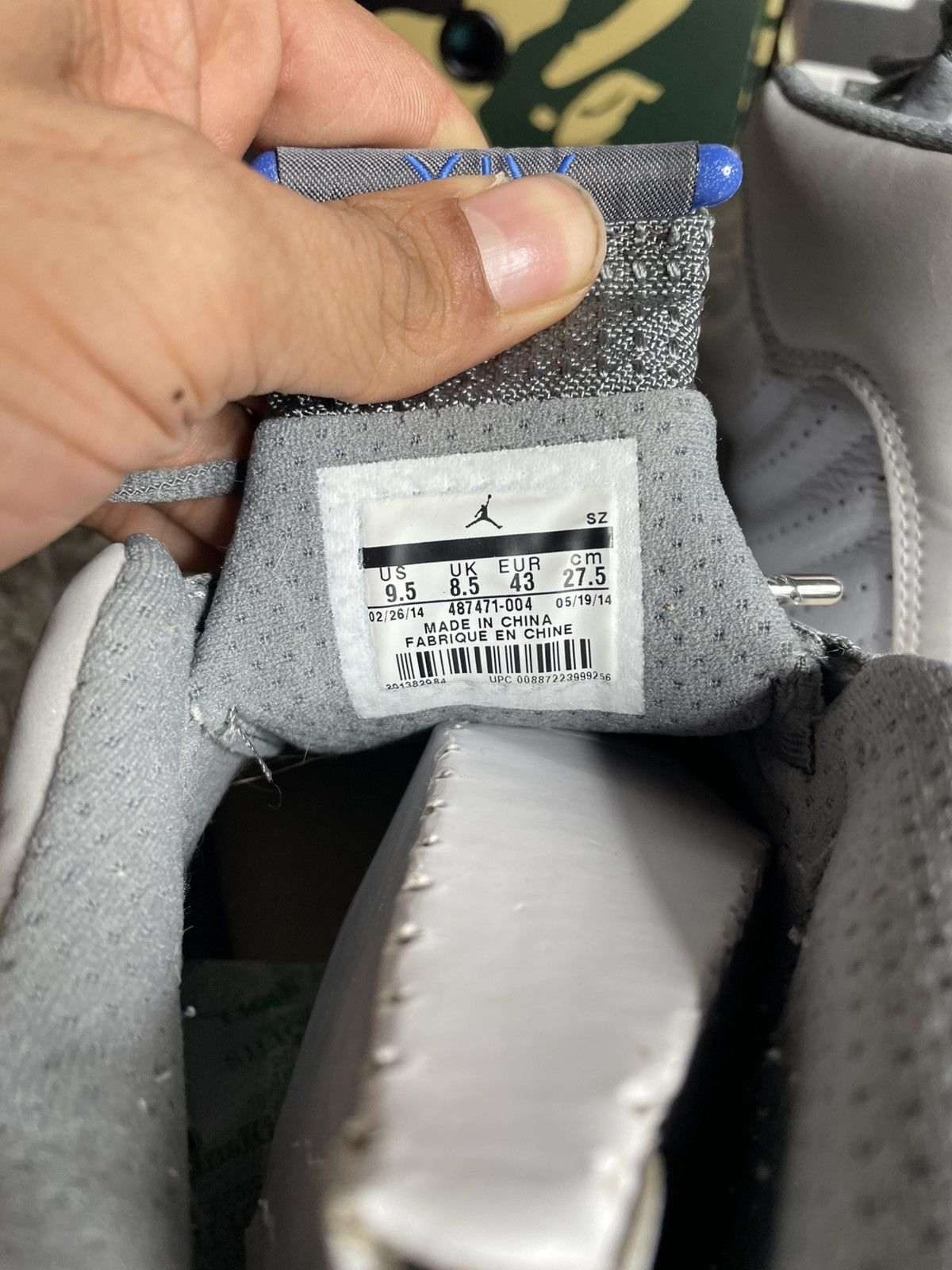 Jordan Brand Jordan 14 Wolf Grey Size US 9.5 / EU 42-43 - 7 Thumbnail