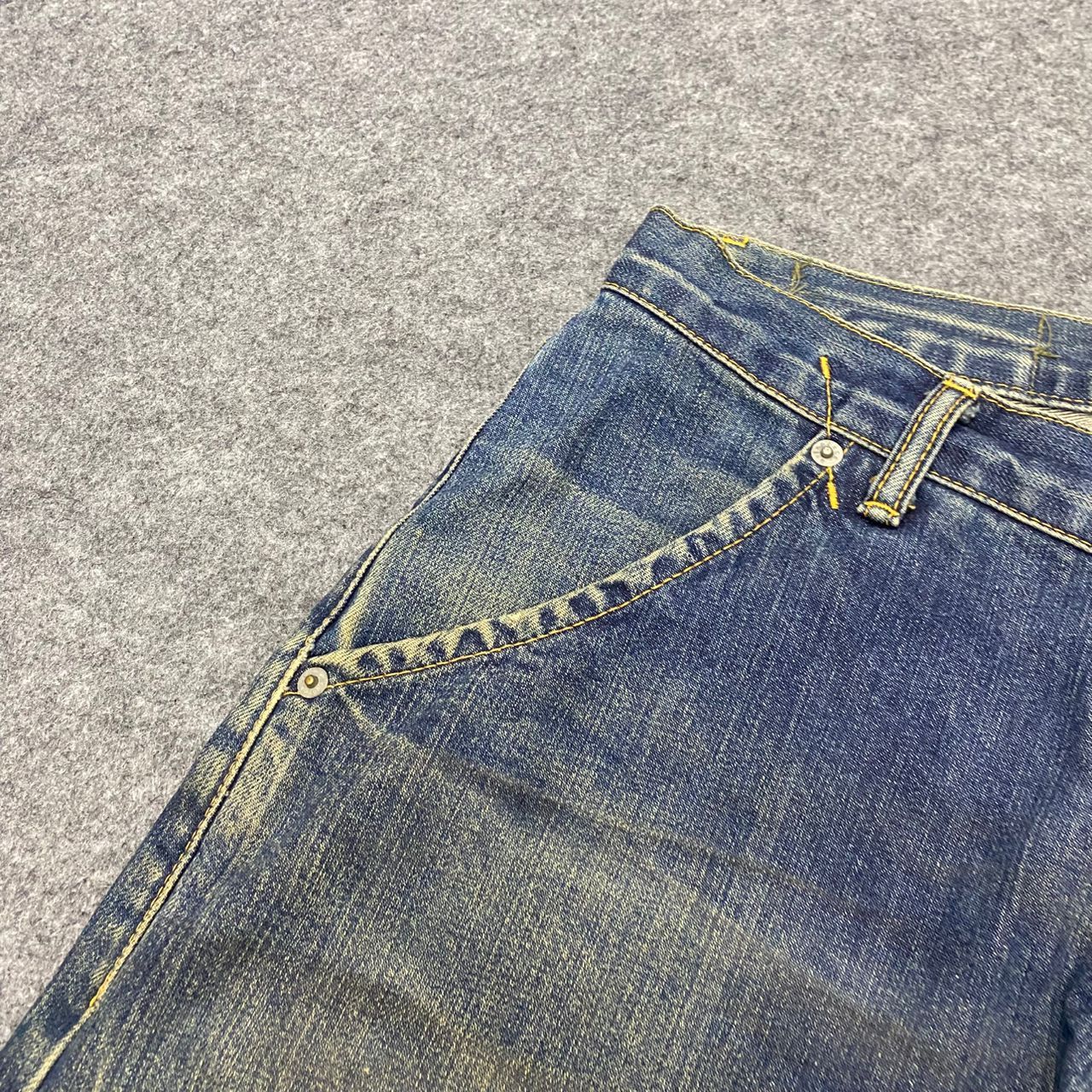 If Six Was Nine 💥Best Offer💥Vintage Bal Distressed Denim Size US 32 / EU 48 - 13 Thumbnail