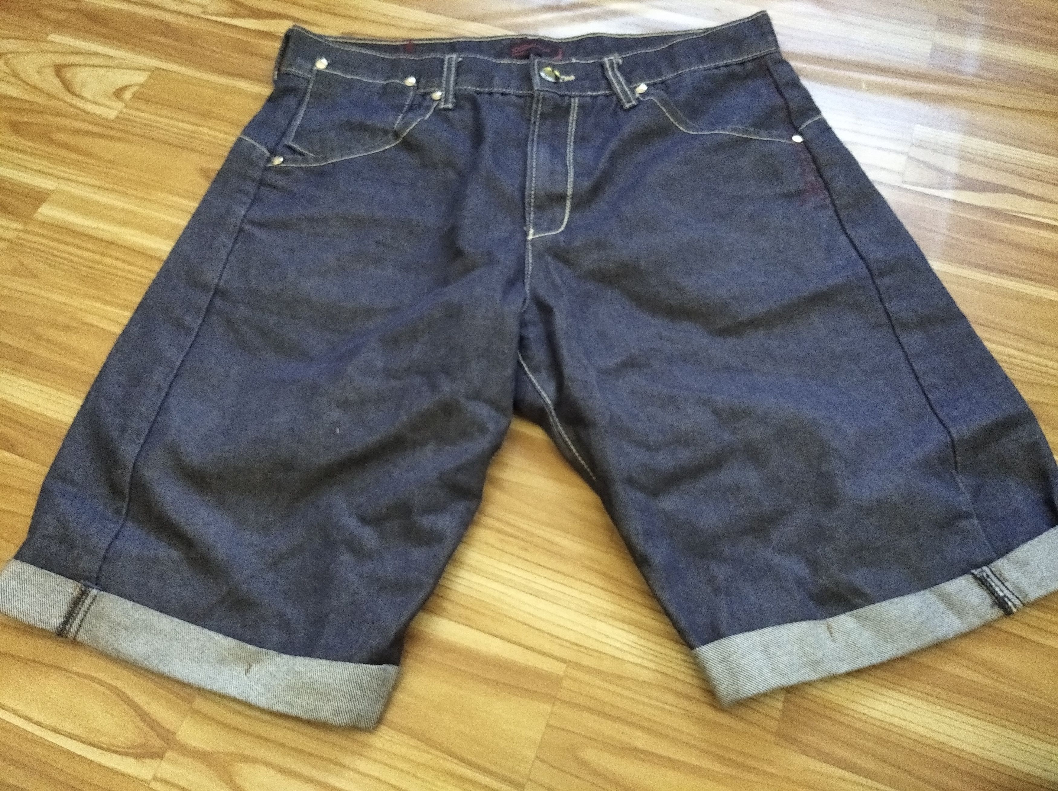 Levi's × Levi's Vintage Clothing Levis Engineered Jeans Denim Shorts Size US 32 / EU 48 - 6 Thumbnail