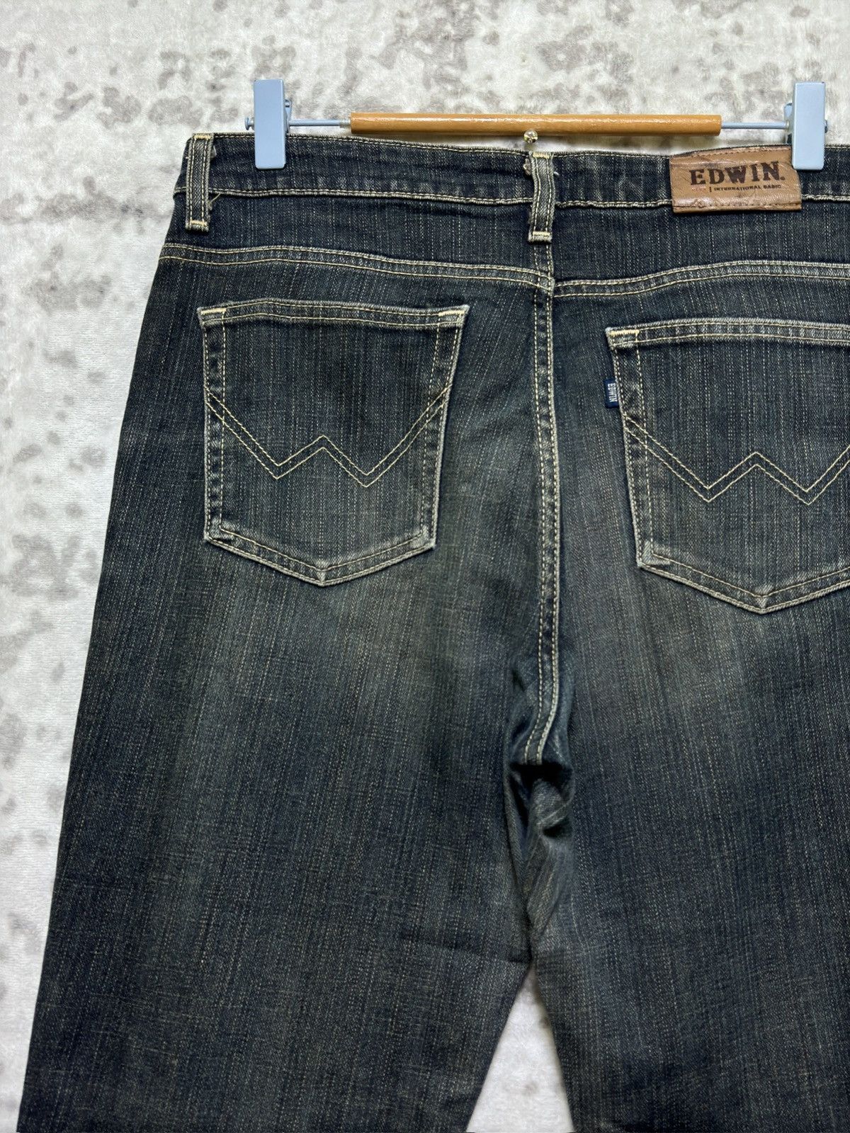 Edwin Vintage Miss Edwin Flex Flared Streetwear Archive Jeans Size US 31 - 9 Thumbnail