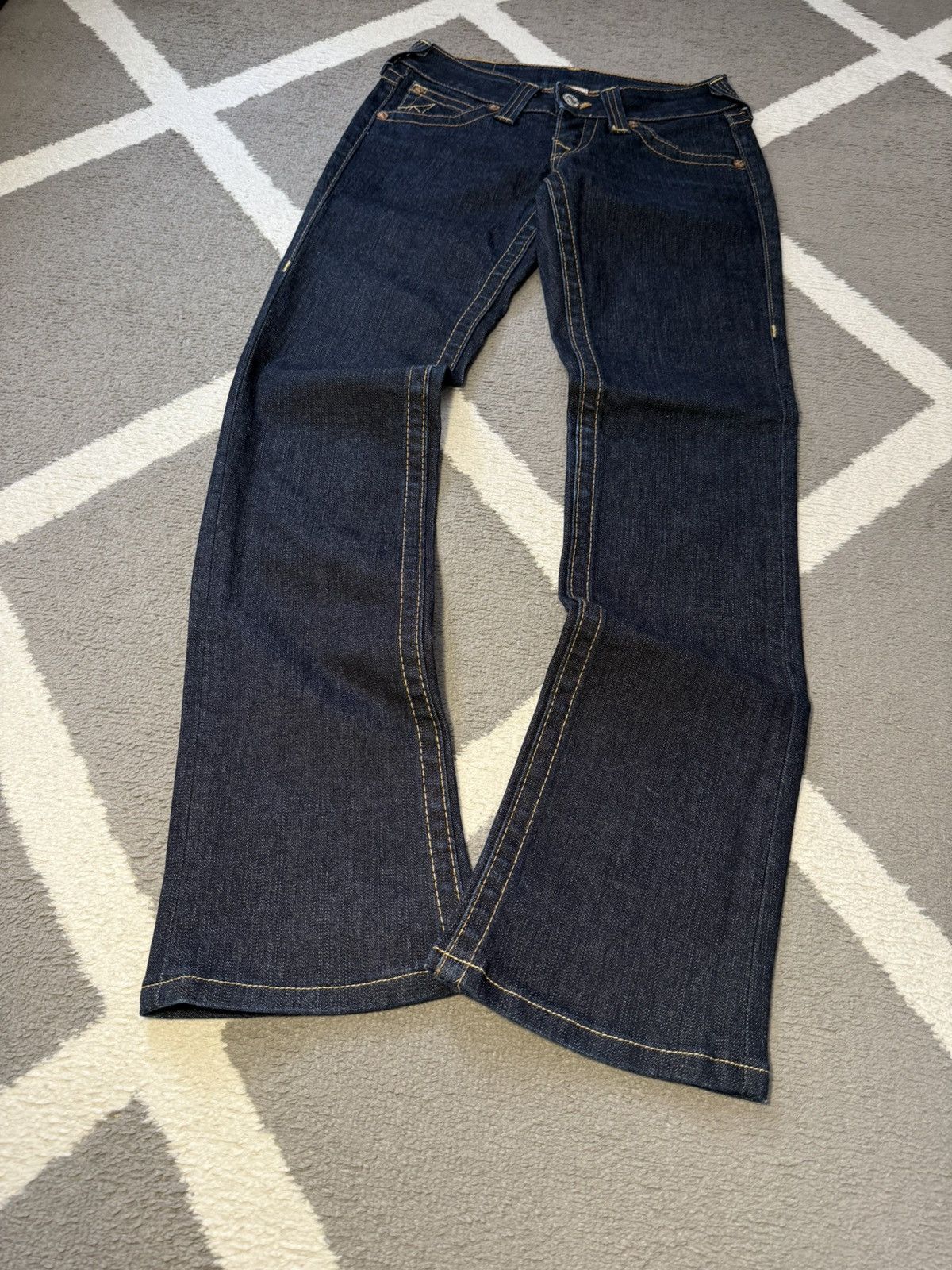 True Religion True Religion Gina Boot women’s Low-Rise Flared Jeans Size 25" / US 0 / IT 36 - 13 Thumbnail