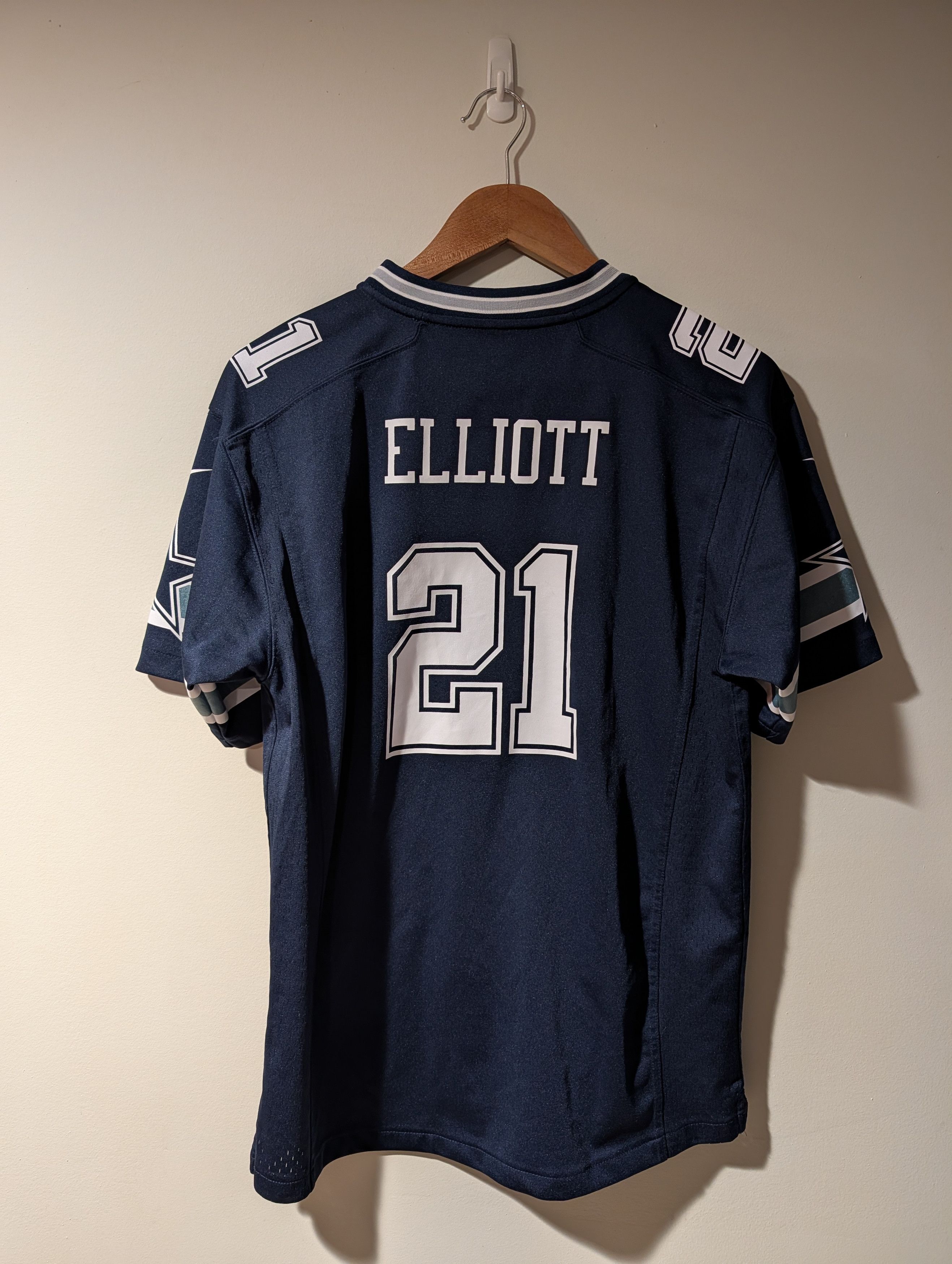 NFL Dallas Cowboys Ezekiel Elliott NFL Kids X-Large Jersey Size US XL / EU 56 / 4 - 1 Thumbnail