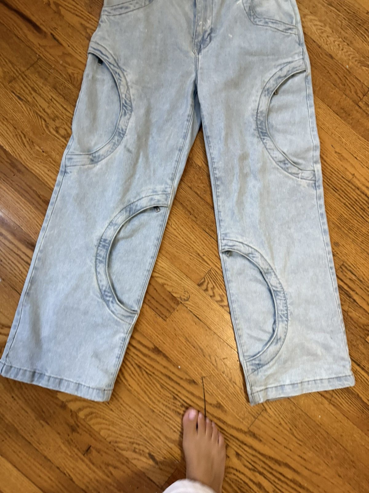 Other Omavi baggy fit blue denim Size US 32 / EU 48 - 2 Thumbnail