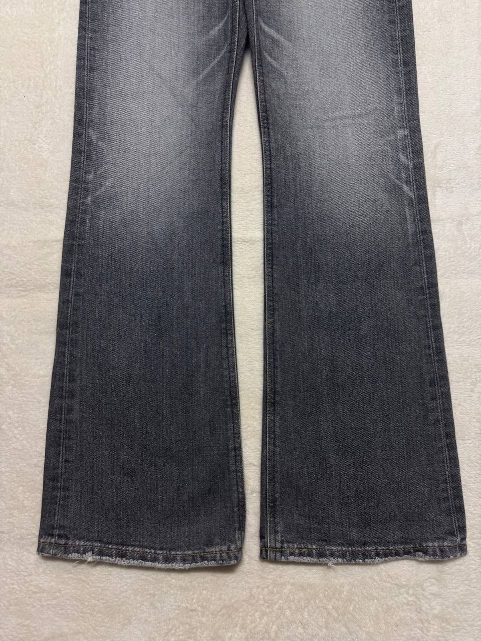 Lee FLARE Insane 90s Lee Riders Mudwash Distressed Grunge Style Size US 27 - 8 Thumbnail
