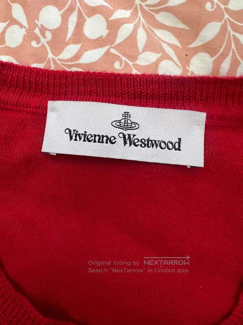 Vivienne Westwood Vivienne Westwood Colorful Saturn Logo Wool Short-Sleeve R Size S / US 4 / IT 40 - 2 Thumbnail