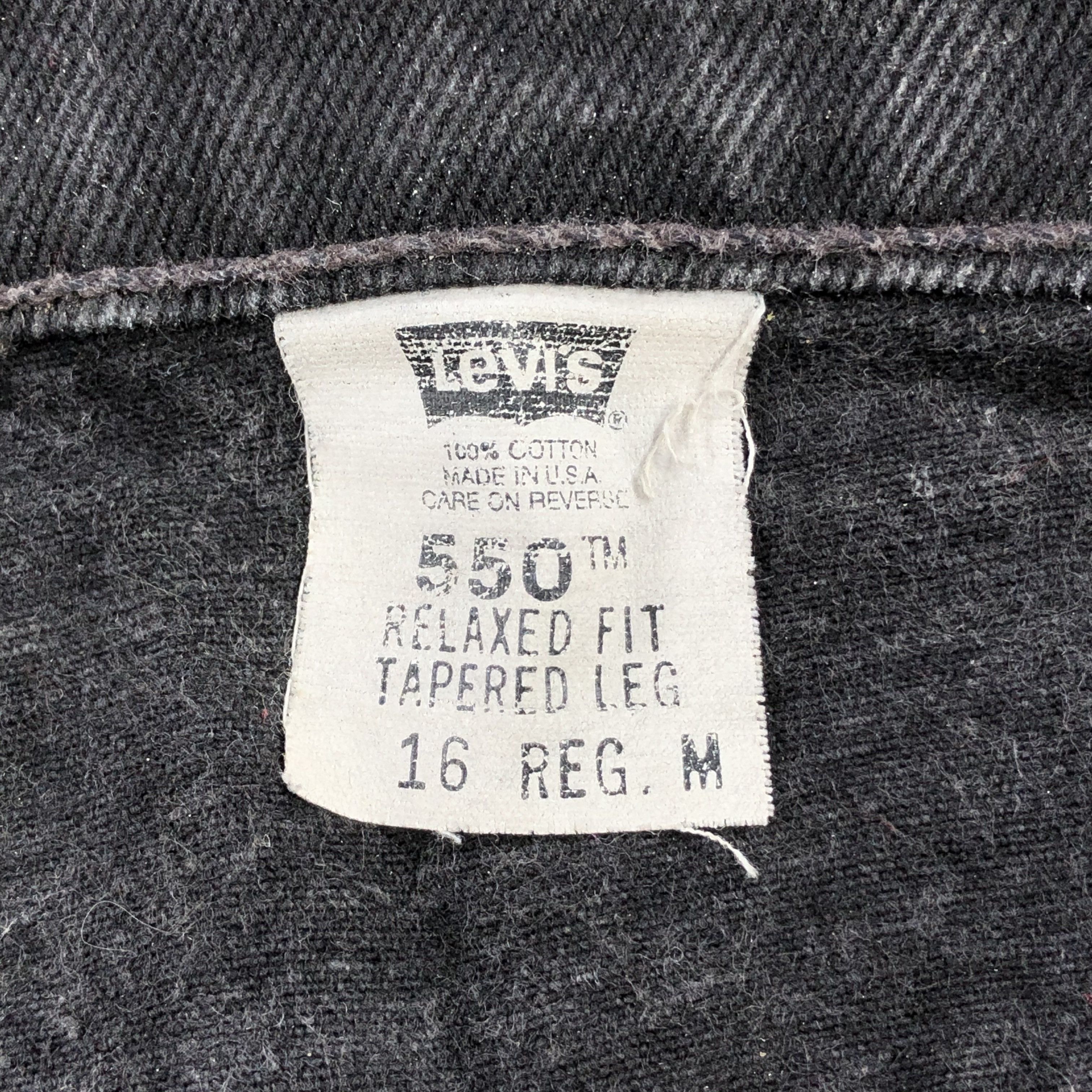 Levi's Vintage 90s Levis 550 Earth Tone Jeans-J2162 Size US 34 / EU 50 - 10 Thumbnail