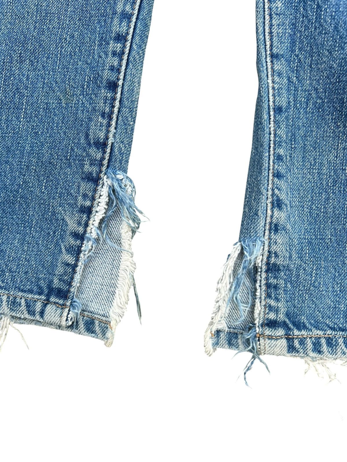 Kapital Vintage Levis Big E Selvedge Thrashed Denim Jeans Size US 29 - 8 Thumbnail