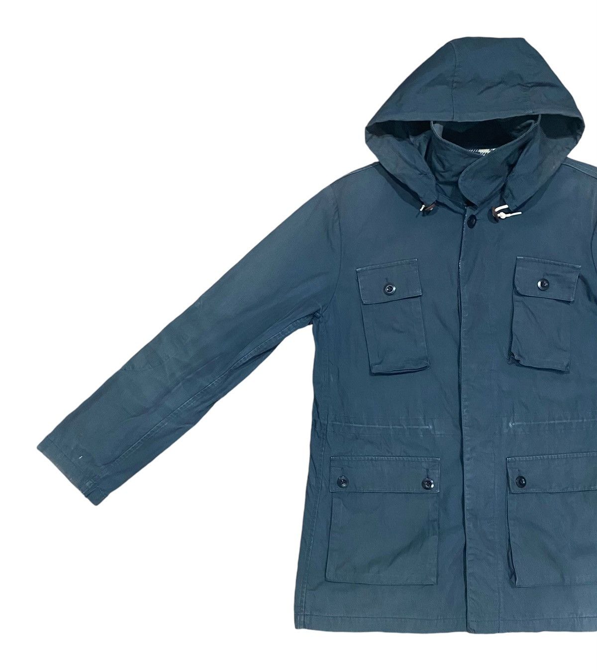Margaret Howell Vtg🔥MARGARET HOWELL Hoodie Button Jacket (L) Size US L / EU 52-54 / 3 - 14 Thumbnail