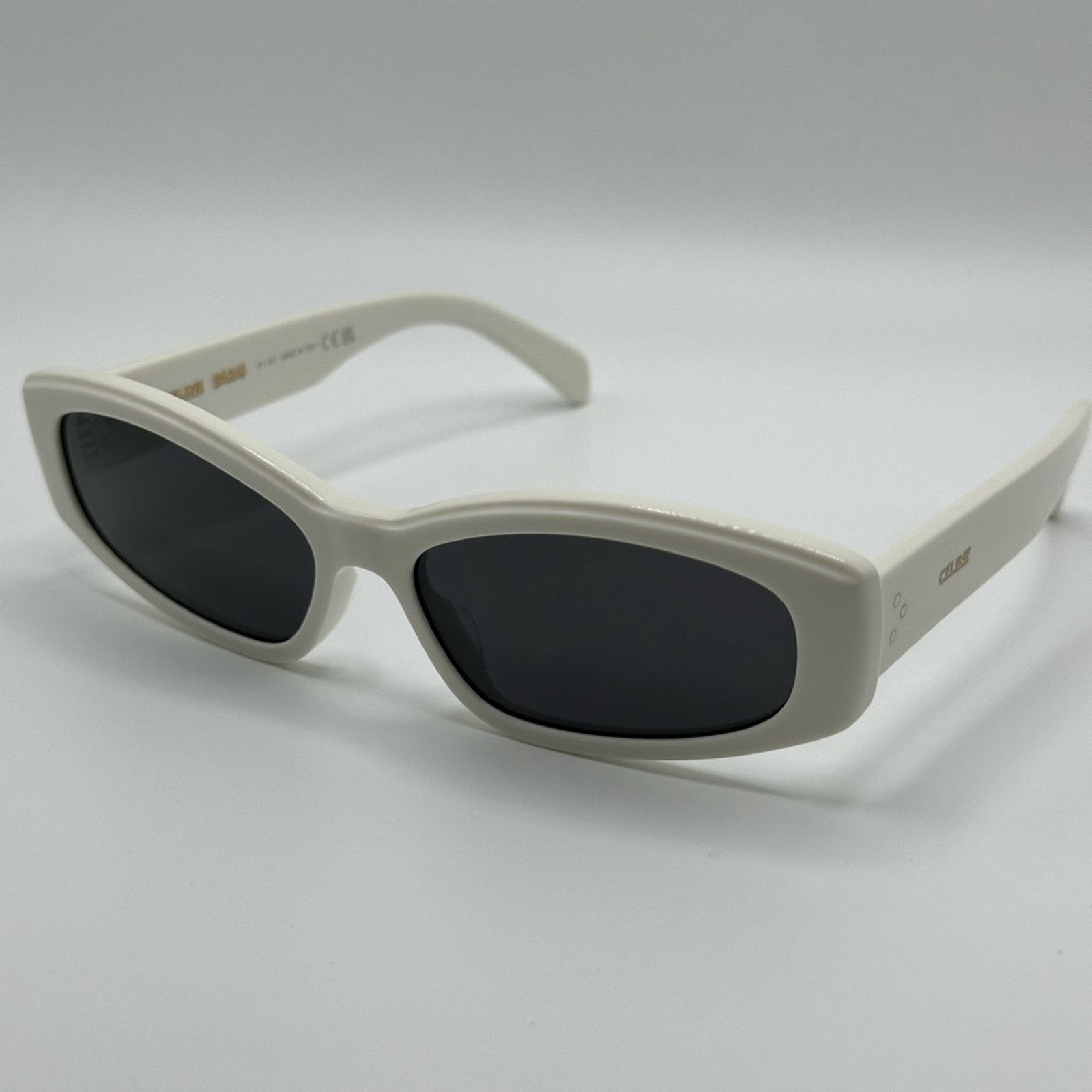 Celine NEW Celine Sunglasses CL40252I 5825A White Grey Women Size ONE SIZE - 3 Thumbnail