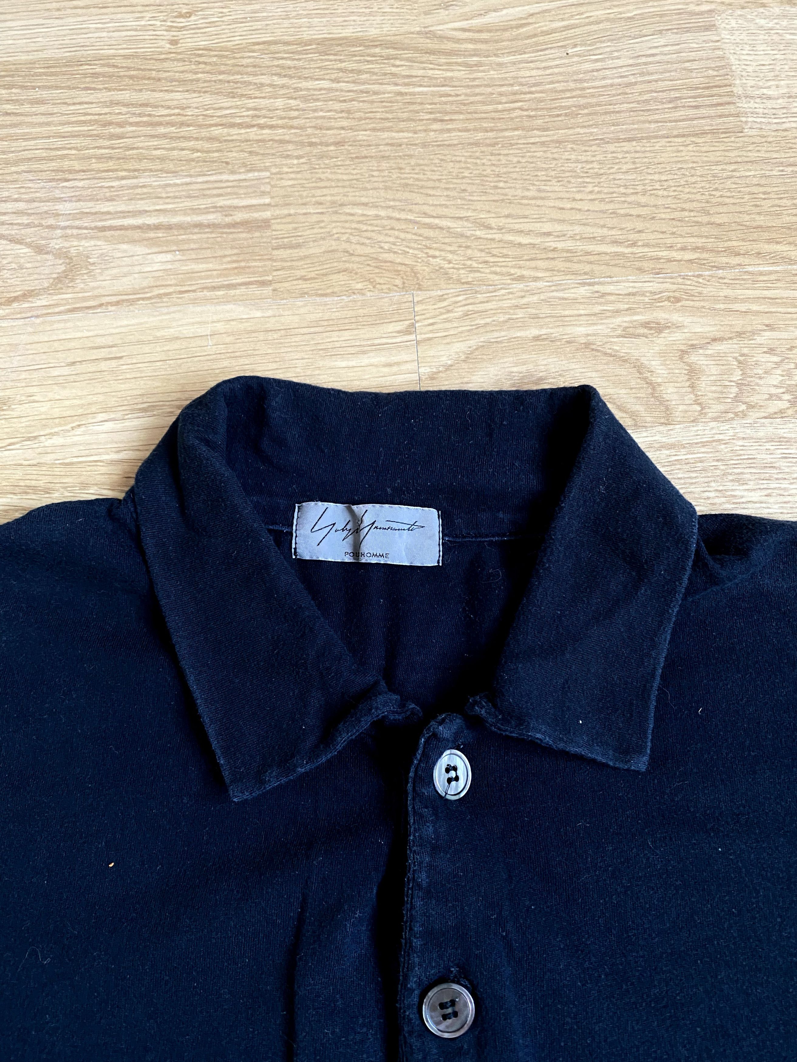 Yohji Yamamoto Yohji Yamamoto Polo Archival Clothing Size M Made In Italy Size US M / EU 48-50 / 2 - 5 Thumbnail