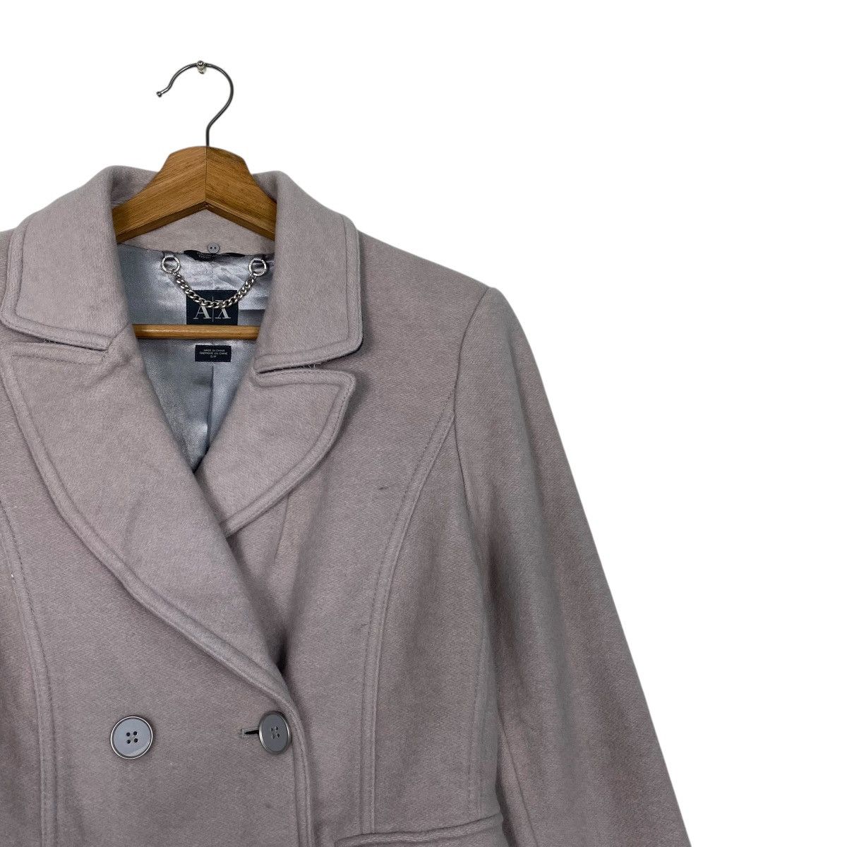 Armani × Armani Exchange Armani Exchange double breasted jacket coat Size S / US 4 / IT 40 - 5 Thumbnail