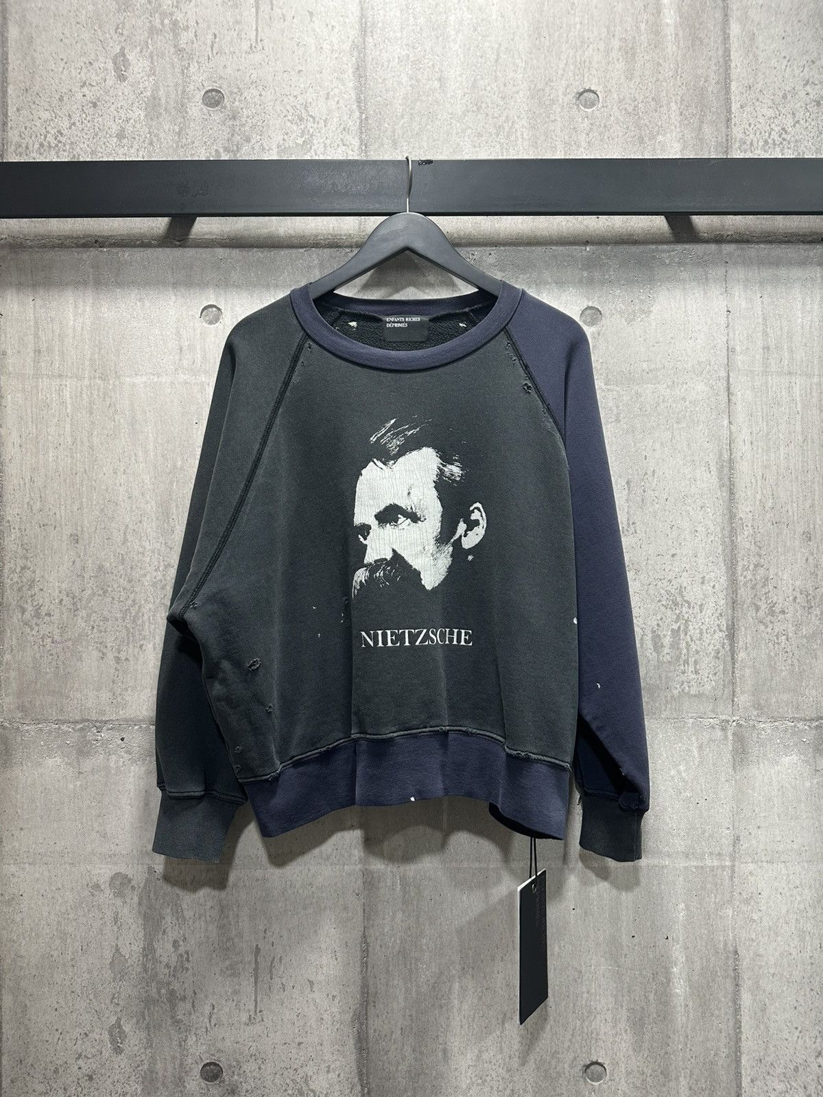 Nietzsche Raglan Sweatshirt