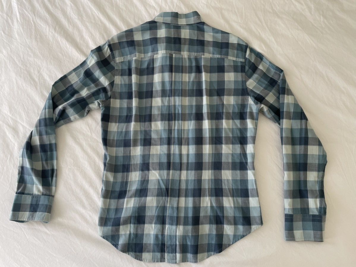 Band Of Outsiders Rare Blue Check Tailored Button Down Shirt Sz. M $325 Size US M / EU 48-50 / 2 - 4 Thumbnail