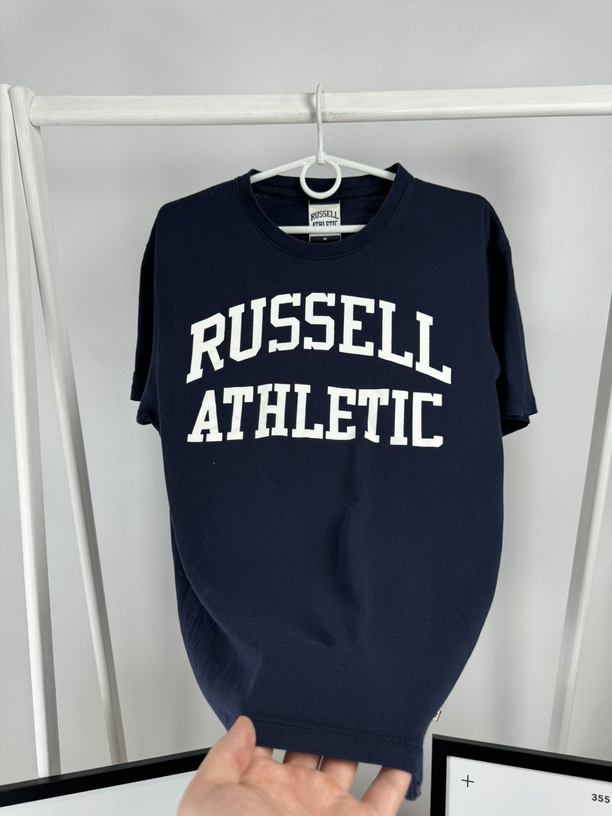 Russell Athletic Rare Russel Athletic Big Logo Tee Size US M / EU 48-50 / 2 - 3 Thumbnail