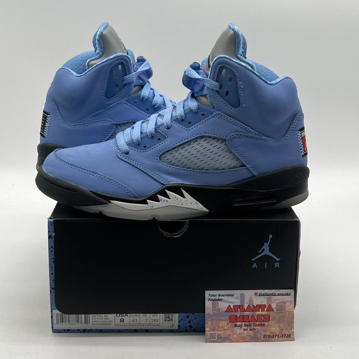 Jordan Brand Air Jordan 5 UNC Size US 8 / EU 41 - 1 Thumbnail