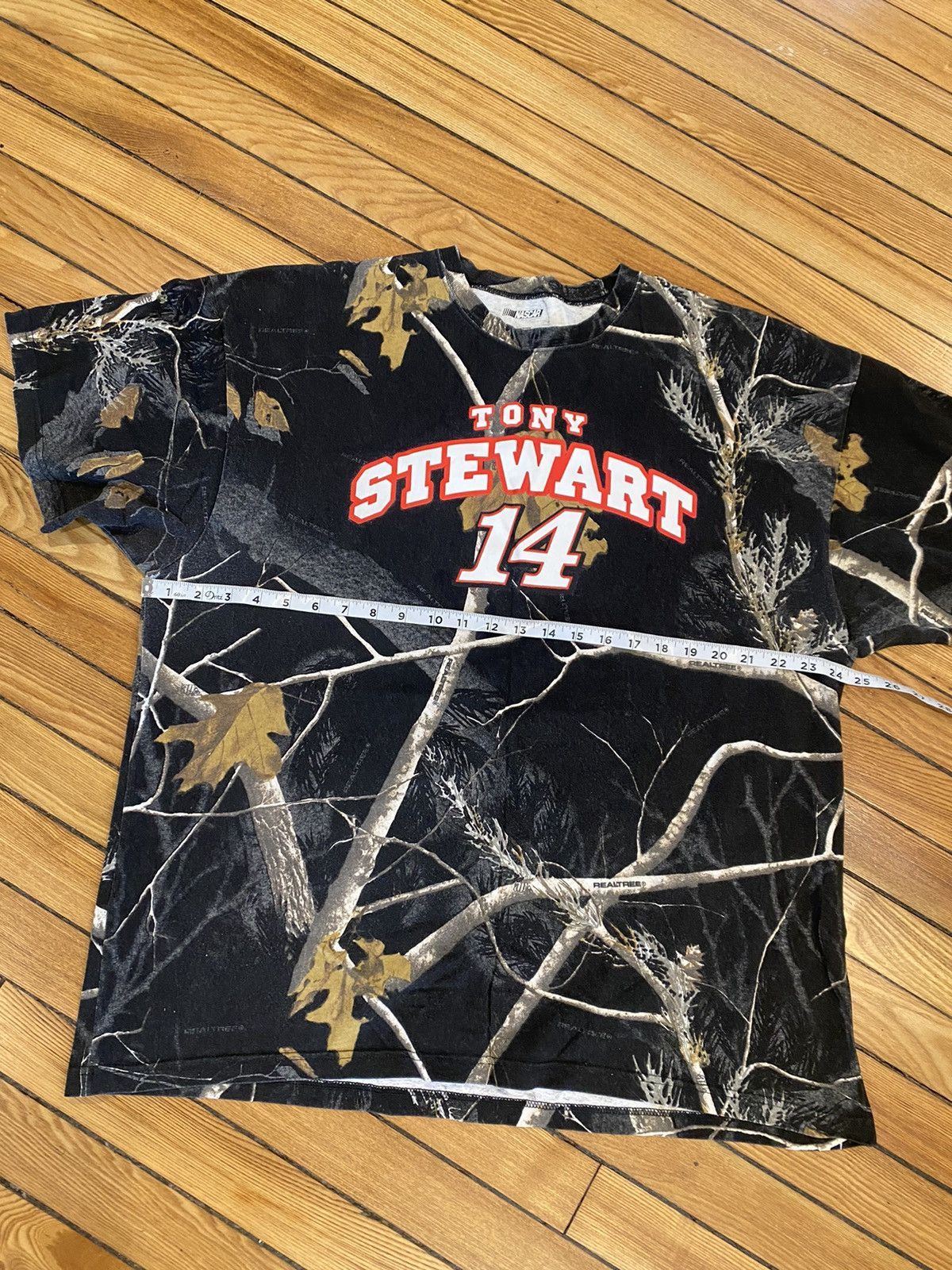 Realtree RealTree nascar tony Stewart woodland tshirt xxl Size US XXL / EU 58 / 5 - 6 Thumbnail