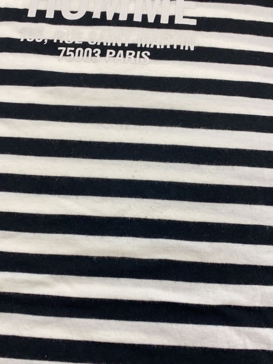 Yohji Yamamoto Back Logo Striped Tee Size US L / EU 52-54 / 3 - 4 Thumbnail