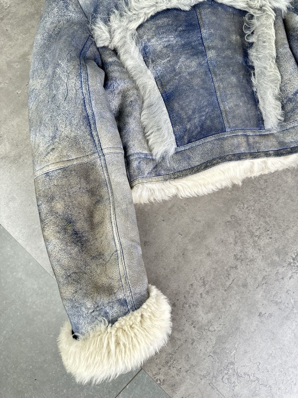 Japanese Brand Vintage Sheepskin Jacket Size M / US 6-8 / IT 42-44 - 11 Thumbnail
