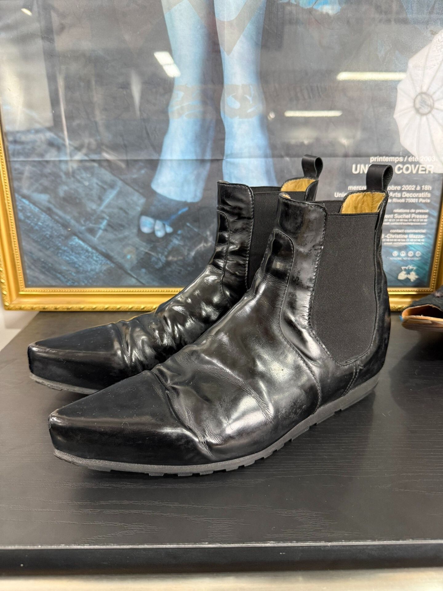 Raf Simons Raf Simons Pointed Ankle Boots Size US 10 / EU 43 - 1 Thumbnail