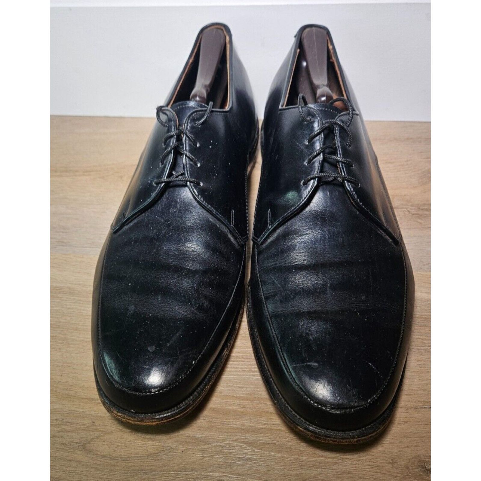 Allen Edmonds Allen Edmonds Men’s Black Leather Dress Shoes Size 11.5 D Size US 11.5 / EU 44-45 - 2 Thumbnail