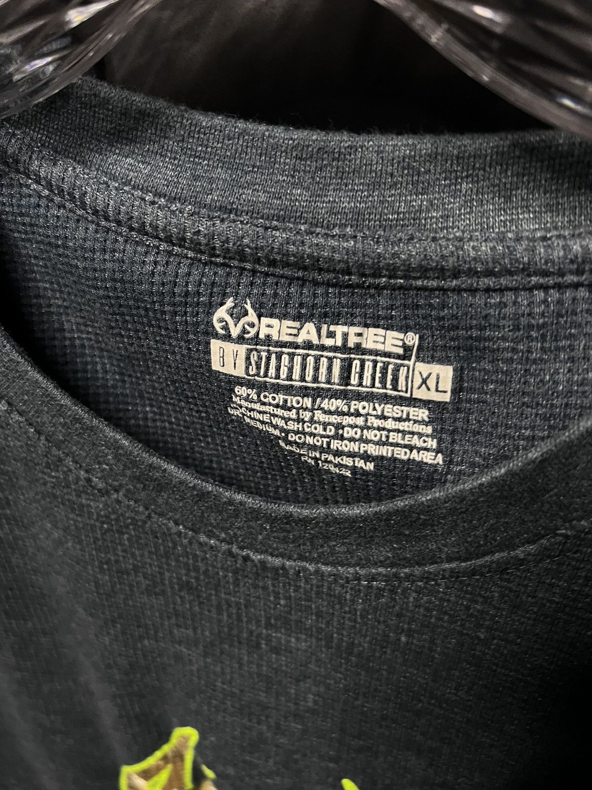 Realtree Sick Realtree Logo Long Sleeve Thermal Neon green Size US XL / EU 56 / 4 - 3 Thumbnail