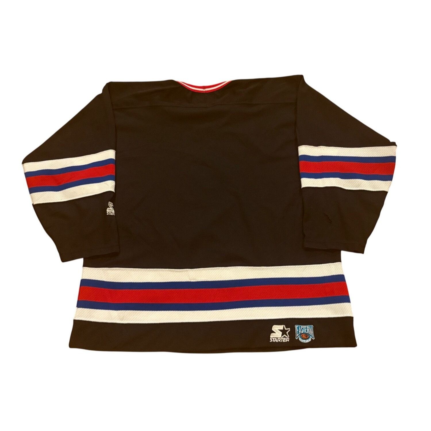 Starter Rare Vintage 90s Starter New York Rangers Black NHL Hockey J Size US XL / EU 56 / 4 - 2 Thumbnail