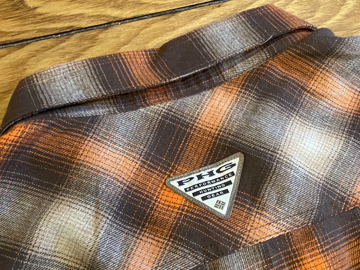 Columbia Colombia “phg” hinting long sleeve buttonup flannel shirt xl Size US XL / EU 56 / 4 - 5 Thumbnail