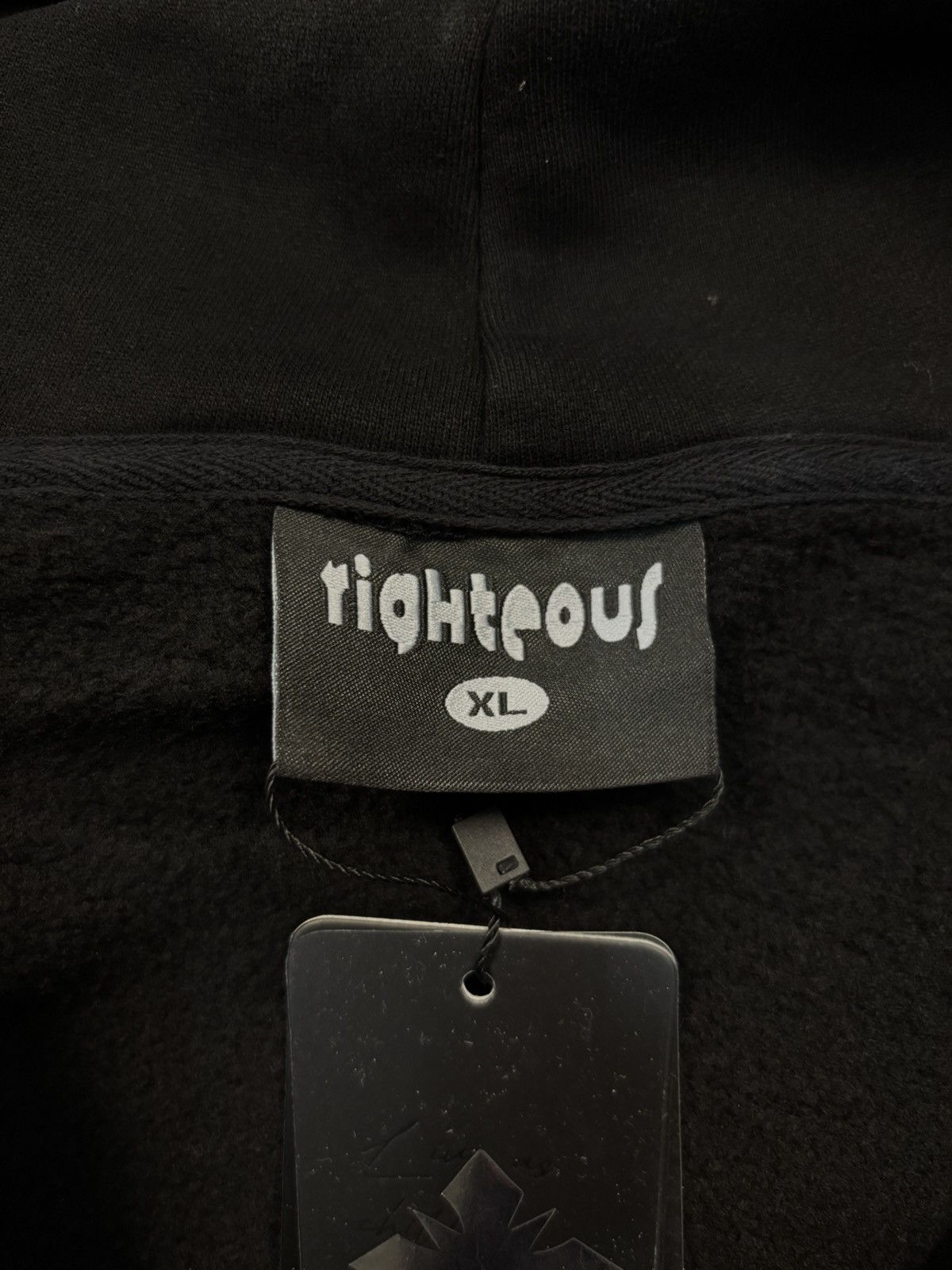 Other Righteous Risen King Zip Up Hoodie, Black Size US XL / EU 56 / 4 - 8 Thumbnail