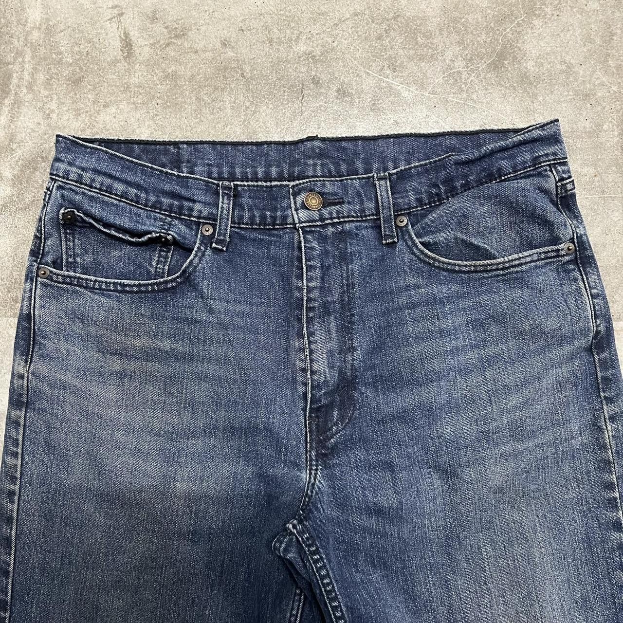 Levi's × Vintage Vintage Y2K Tall Levis Dark wash Relaxed Denim Jeans ! Size US 36 / EU 52 - 4 Thumbnail