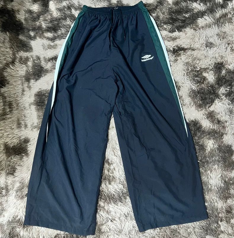 Balenciaga Balenciaga size S 3 Bsports Colorblock Baggy Wide-Leg Nylo Size US 27 - 1 Thumbnail