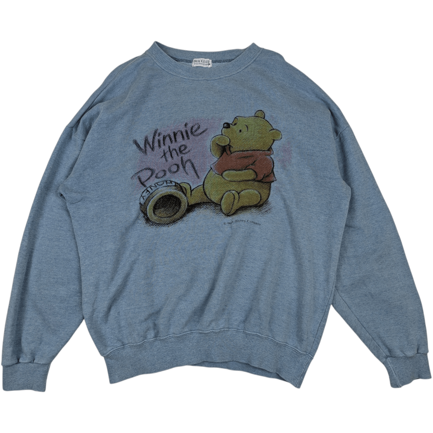 Disney Vintage 90's DISNEY Winnie The Pooh Cartoon Sweatshirt Size US L / EU 52-54 / 3 - 2 Thumbnail