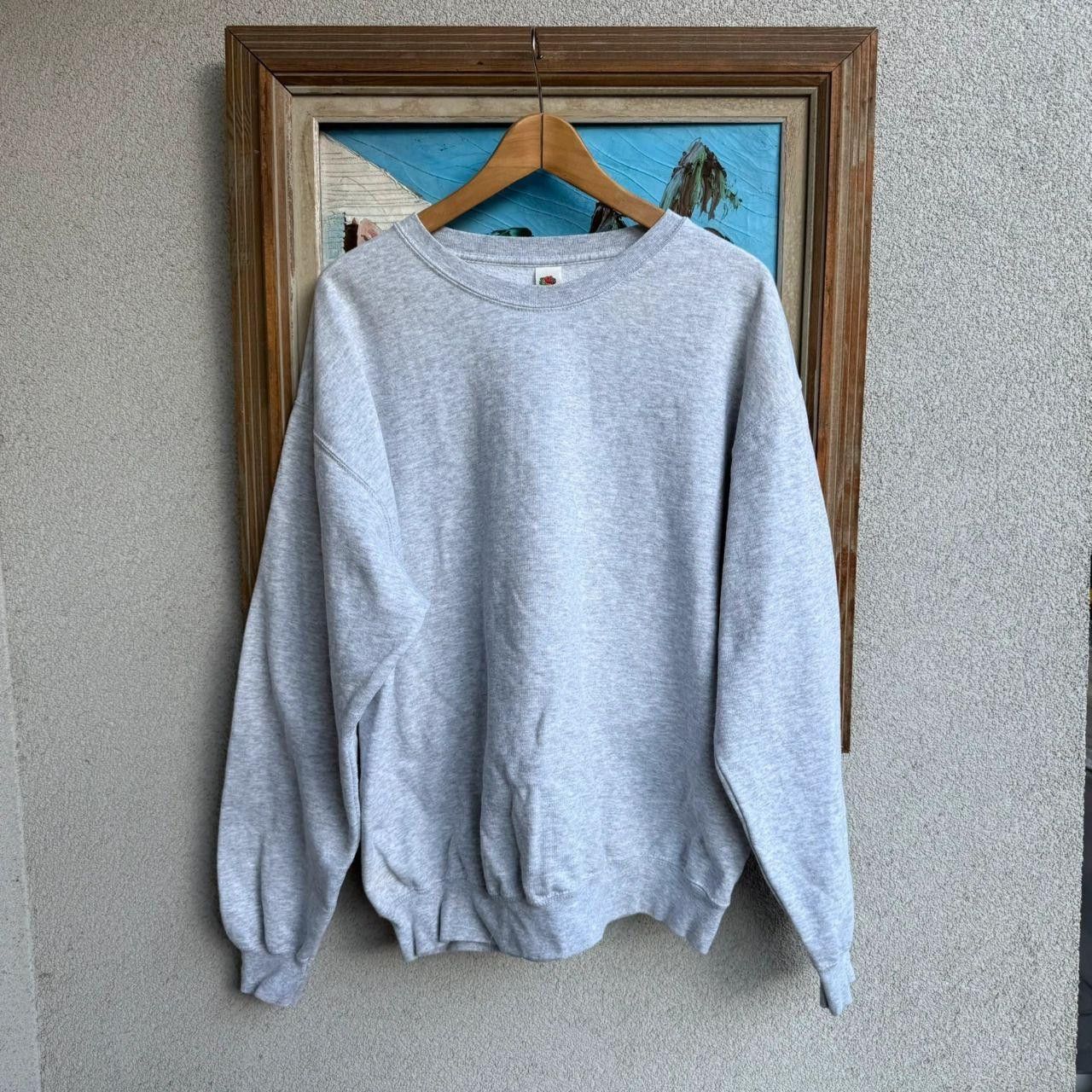 Fruit Of The Loom Fruit of the loom FOTL Sweatshirt Blank Vintage Size US XL / EU 56 / 4 - 1 Thumbnail