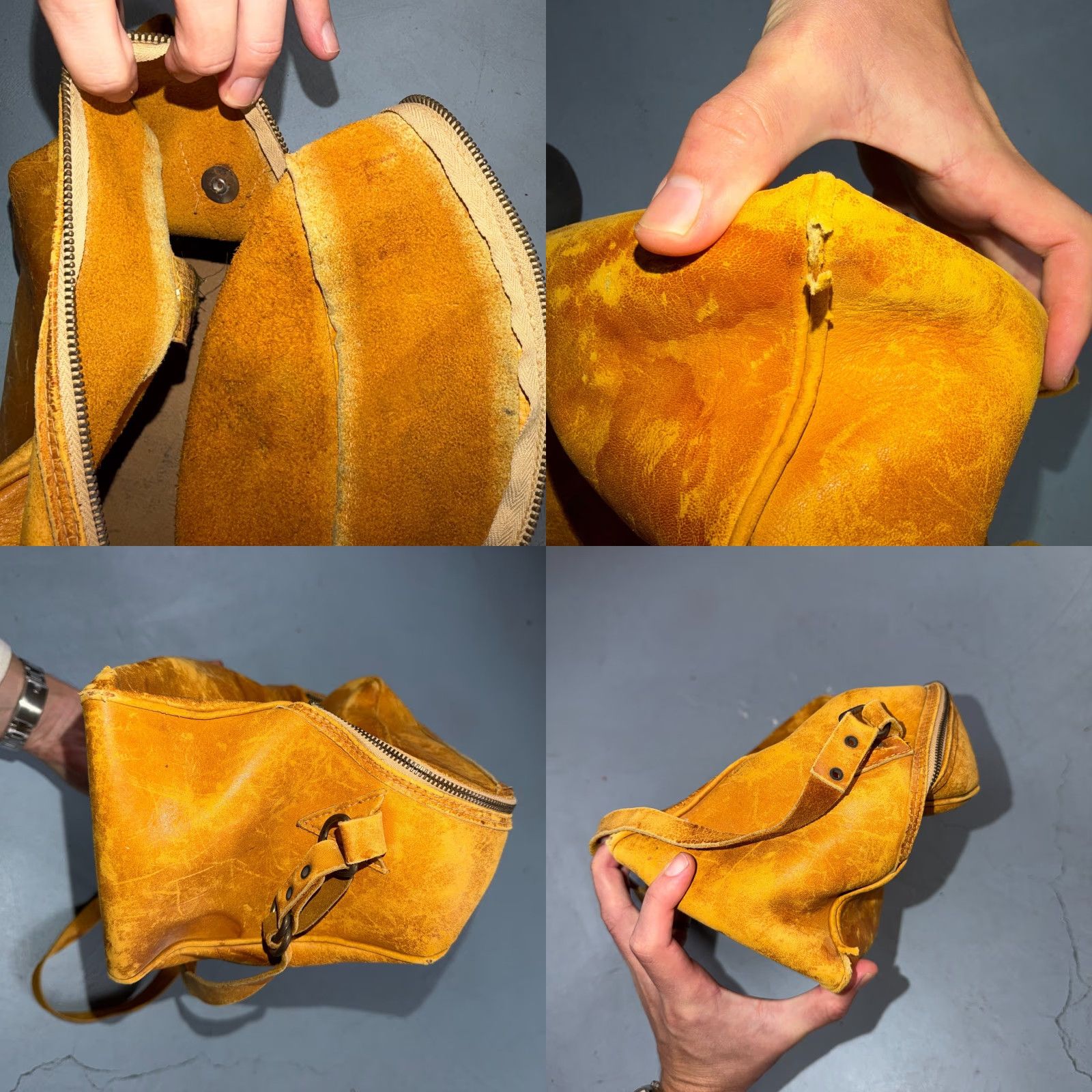 Vogue VTG Vogue Suede Bag Purse Leather Rockabilly 40s 50s Western Saddle Bag Women Small Brown Turn Lock Vintage Size ONE SIZE - 10 Thumbnail