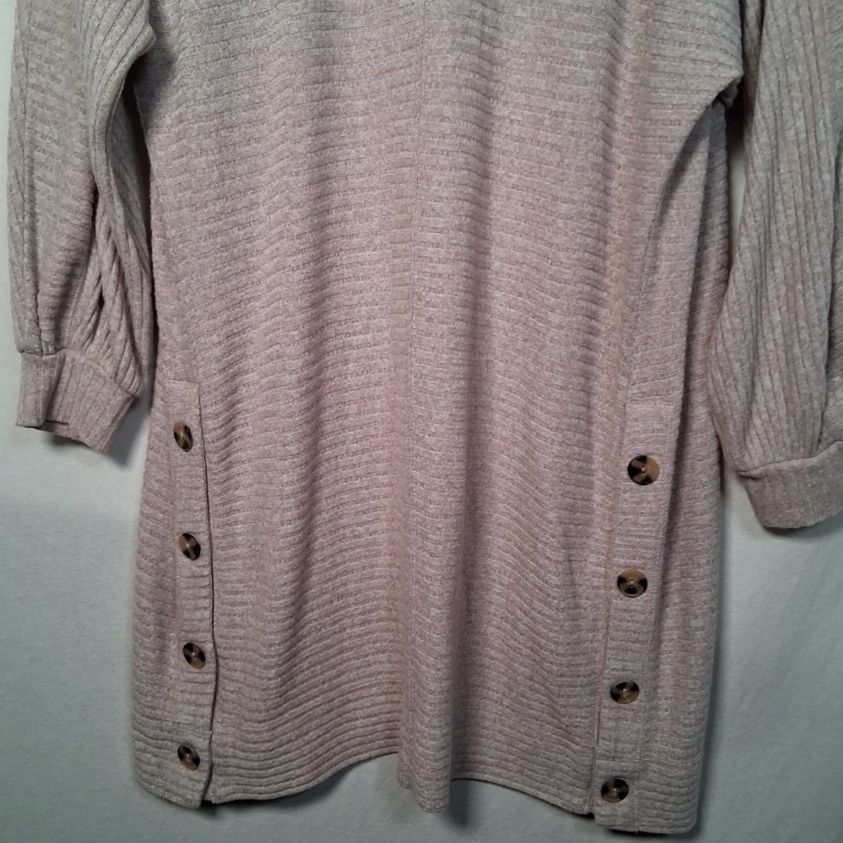 Anthropologie VINTAGE Saturday Sunday Anthropologie Cardigan Duster Open Front Boho Ribbed Knit Beige S Small Womens Size S / US 4 / IT 40 - 7 Thumbnail