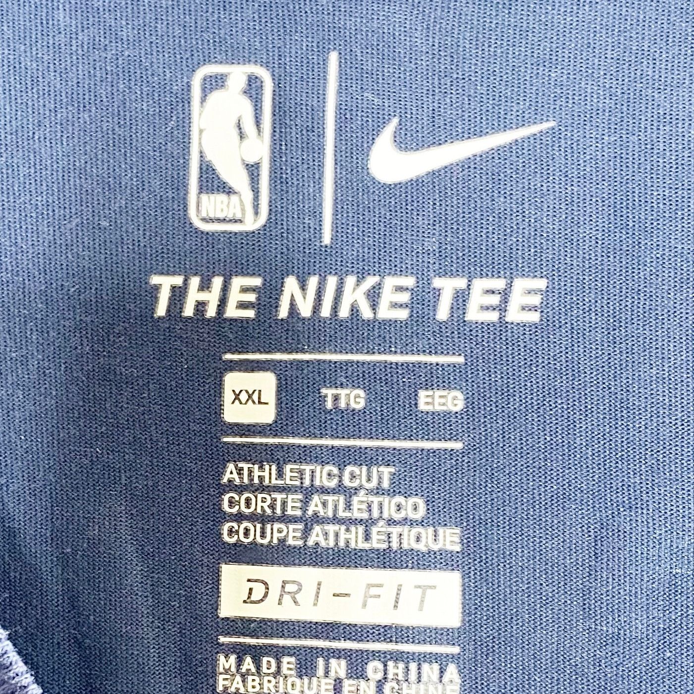 Nike Nike Dri Fit Nike Tee Navy Minnesota Timberwolves Wiggins XL Size US XL / EU 56 / 4 - 3 Thumbnail