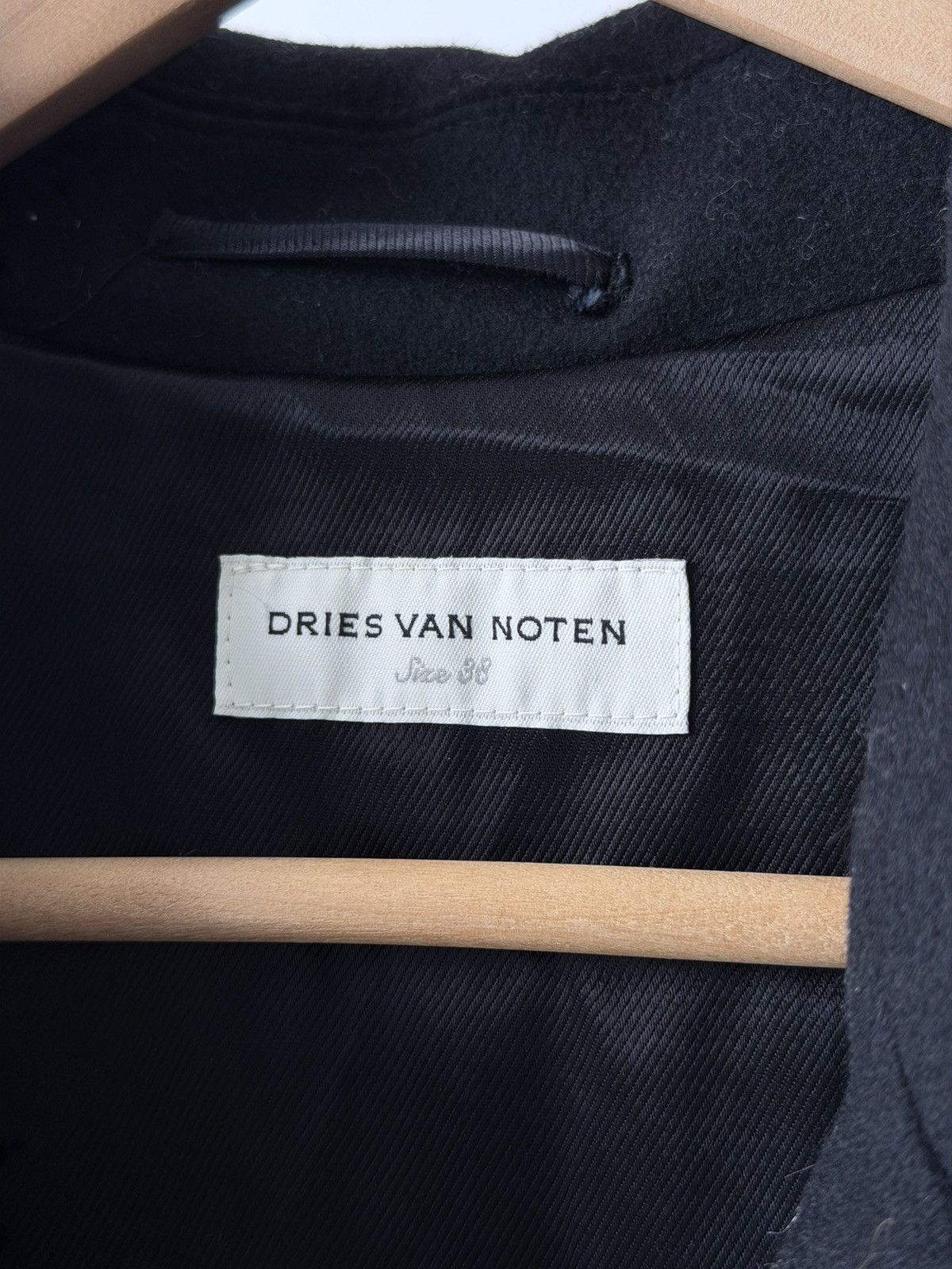 Dries Van Noten Dries Van Noten Wool Double Breasted Short Coat Jacket Size XS / US 0-2 / IT 36-38 - 5 Thumbnail