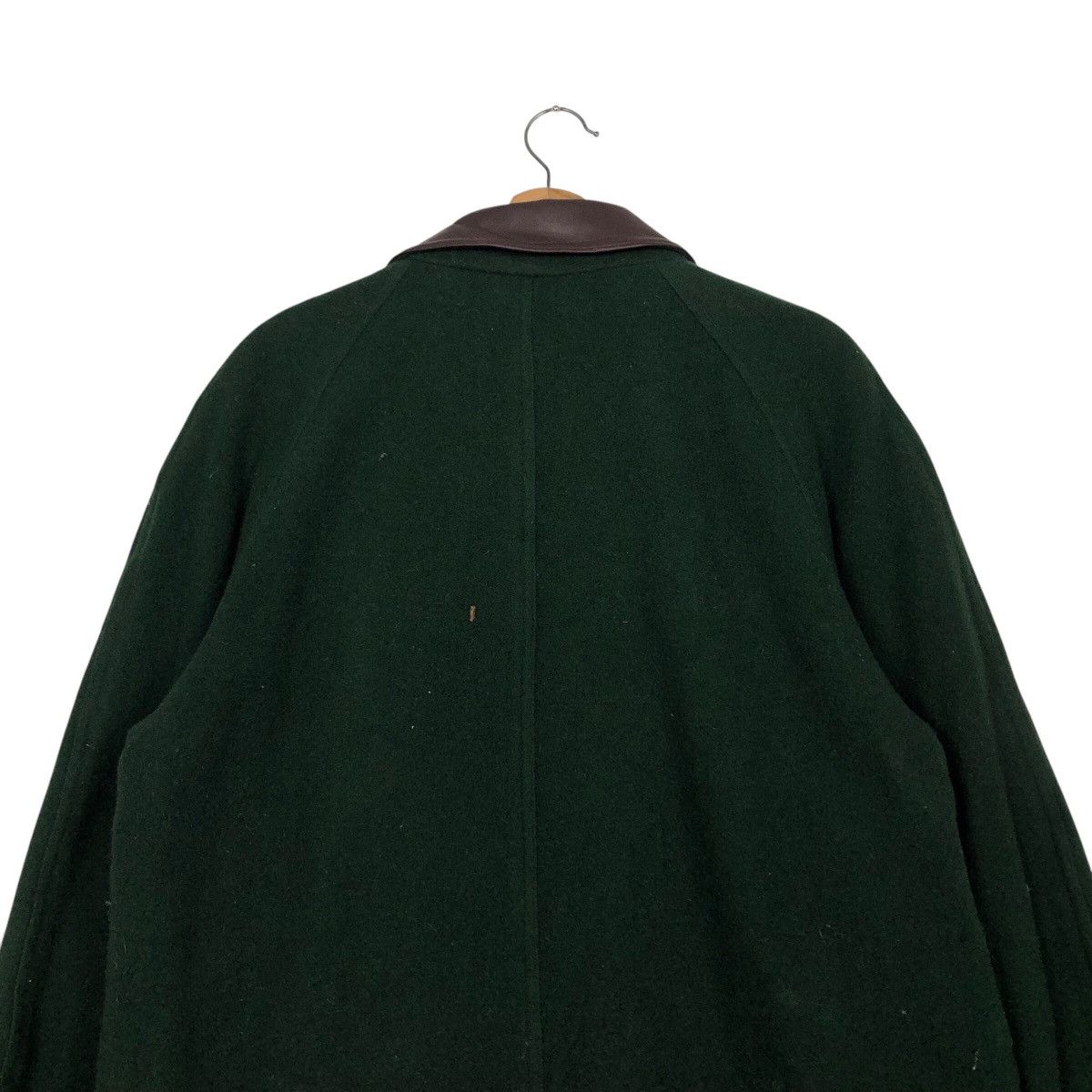 Japanese Brand 📌Vintage Chore Jacket Wood Lander Leather Collar Size US L / EU 52-54 / 3 - 10 Thumbnail