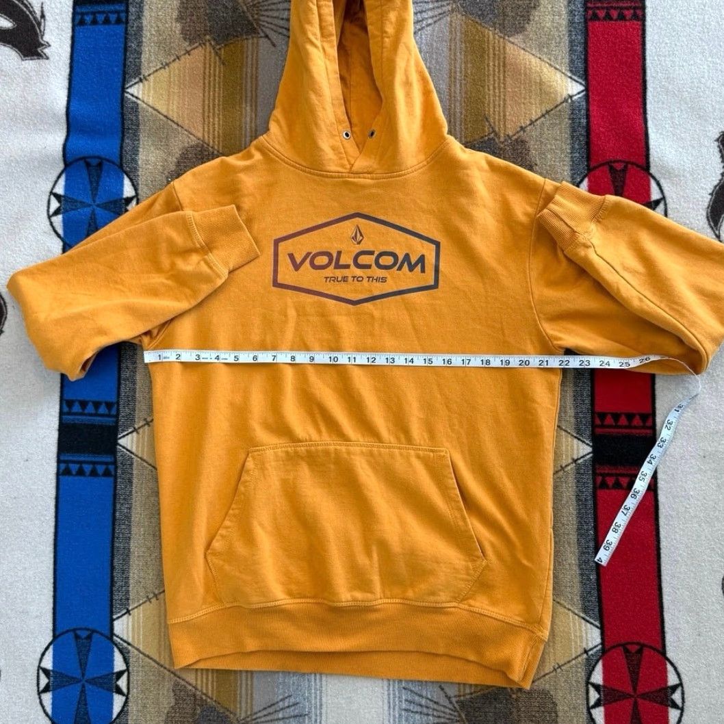 Volcom VINTAGE Volcom Hoodie Pullover L Men Orange Grunge Skater Y2K Skate Sweatshirt, Long Sleeve, Regular Fit Size US L / EU 52-54 / 3 - 6 Thumbnail