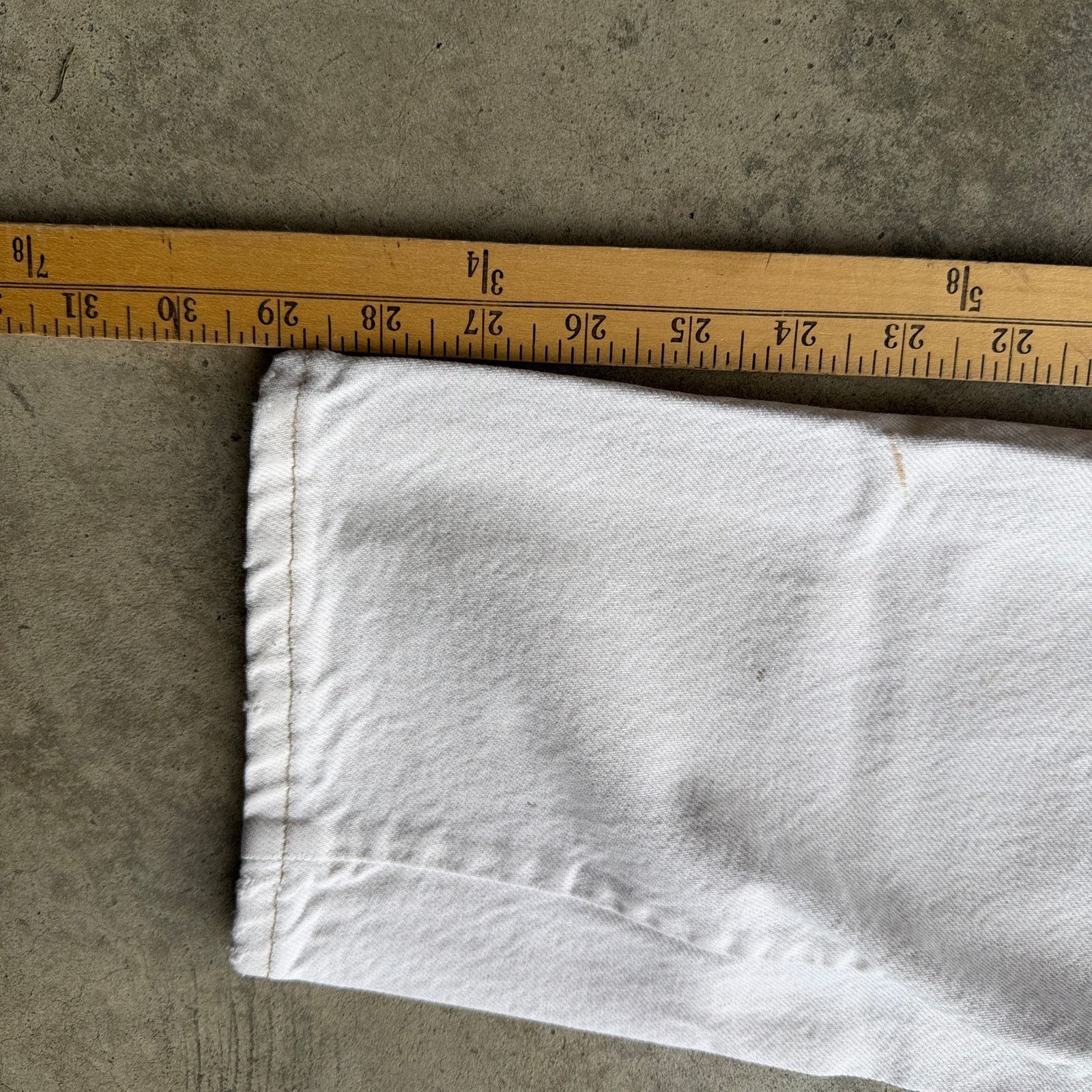 Levi's Vtg 80s Levi's orange tab 550 Relaxed White painter Jeans Size US 33 - 7 Thumbnail