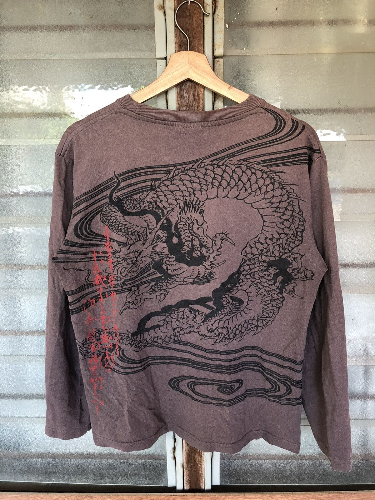 Bullet Noise Vintage Bullet Noise Dragon Style Long Sleeve Shirt Tee Size US M / EU 48-50 / 2 - 10 Thumbnail