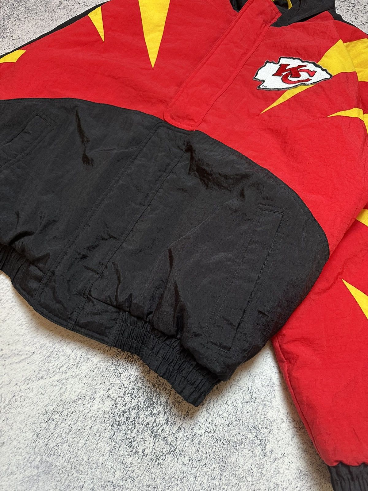 Apex One Vntg 80s NFL Kansas City Chiefs Pro Line by Apex One Jacket Size US M / EU 48-50 / 2 - 6 Thumbnail