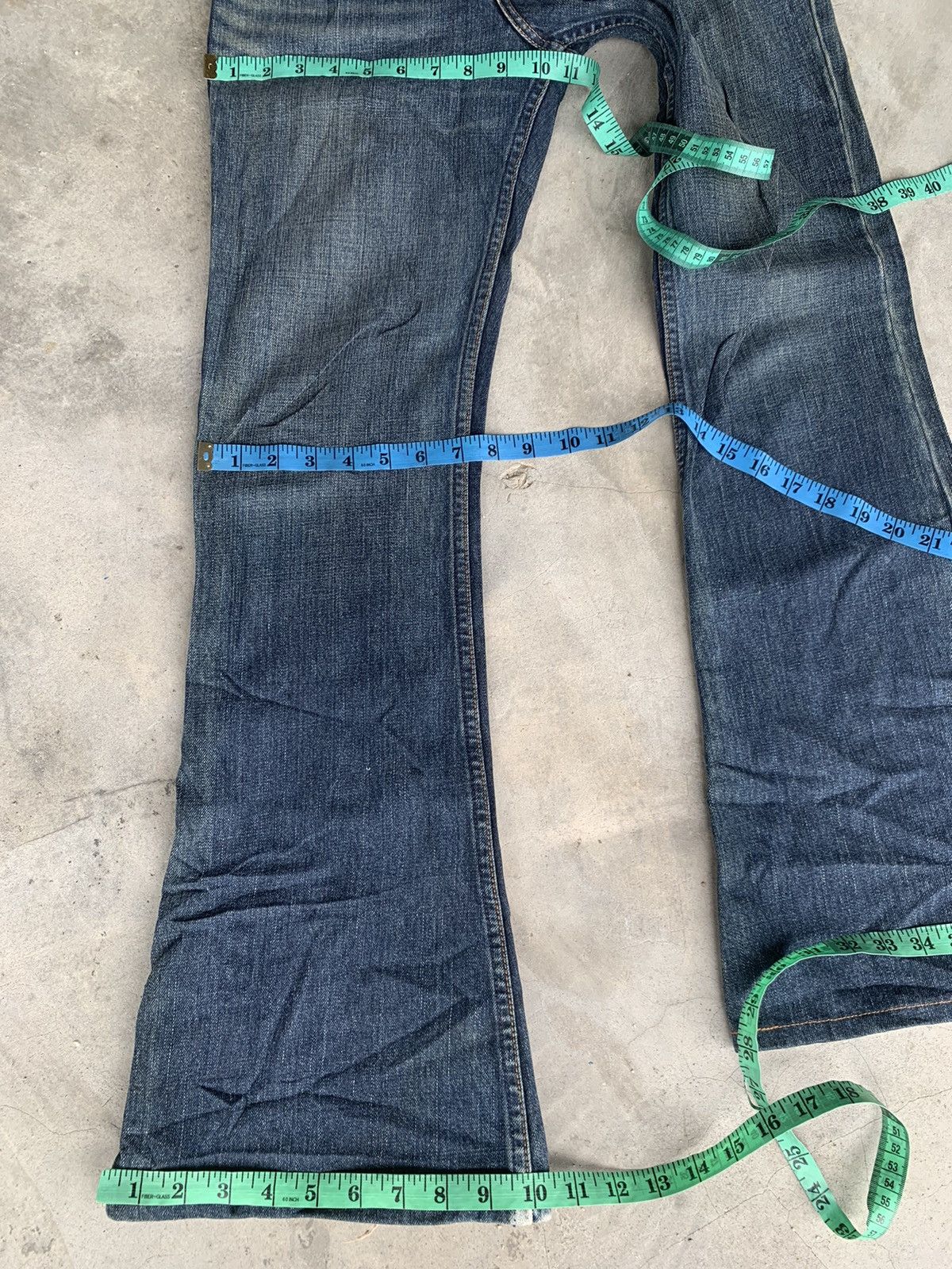 Levi's Vintage Y2K Levi's 646 Bell Bottom Jeans Size US 30 / EU 46 - 8 Thumbnail