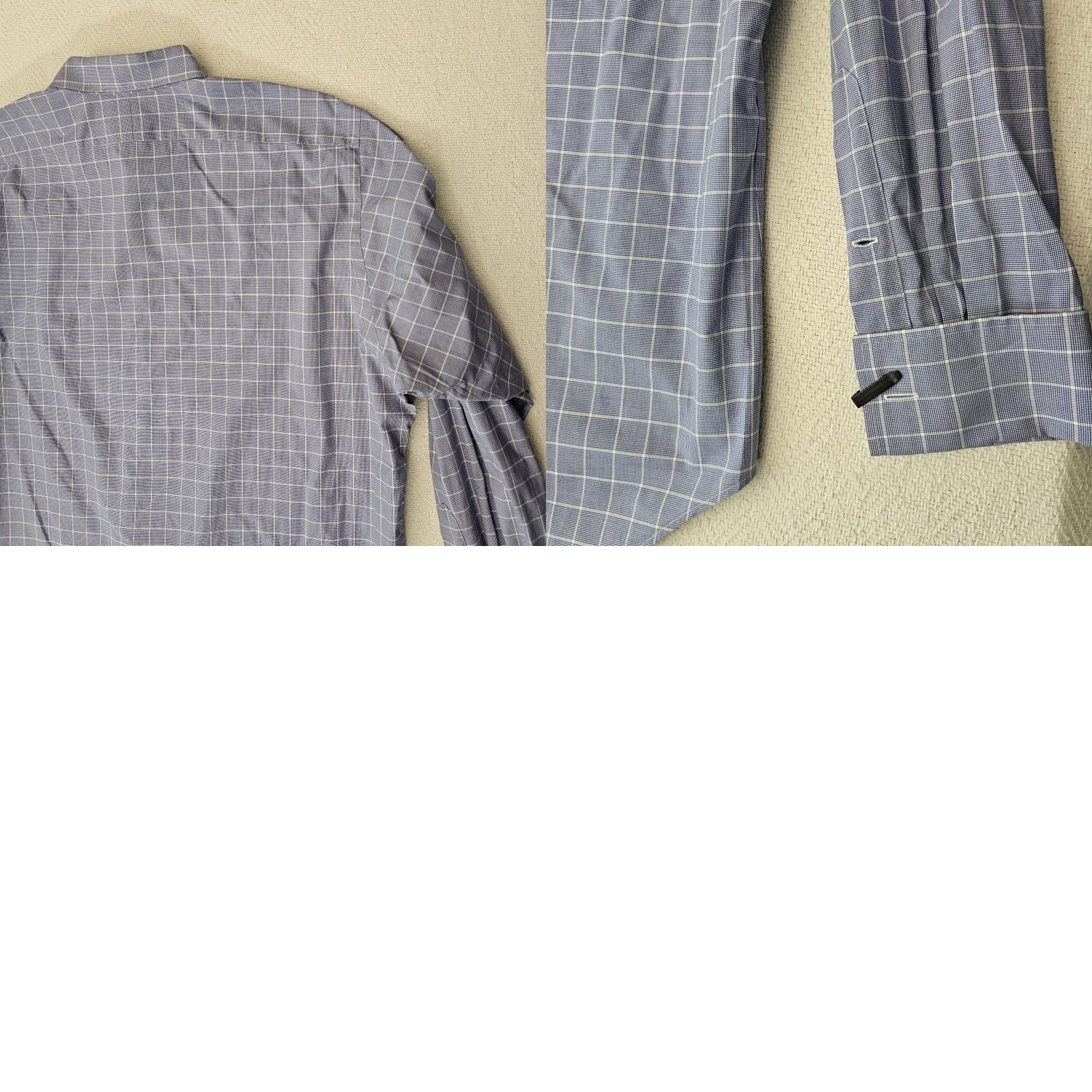 Ralph Lauren VINTAGE Ralph Lauren Polo Men's Button-Up Shirt Classic Fit Blue Checks 17.5 36 Estate Check Shirt Mens Blue Polo Ralph Lauren Size US XXL / EU 58 / 5 - 8 Thumbnail