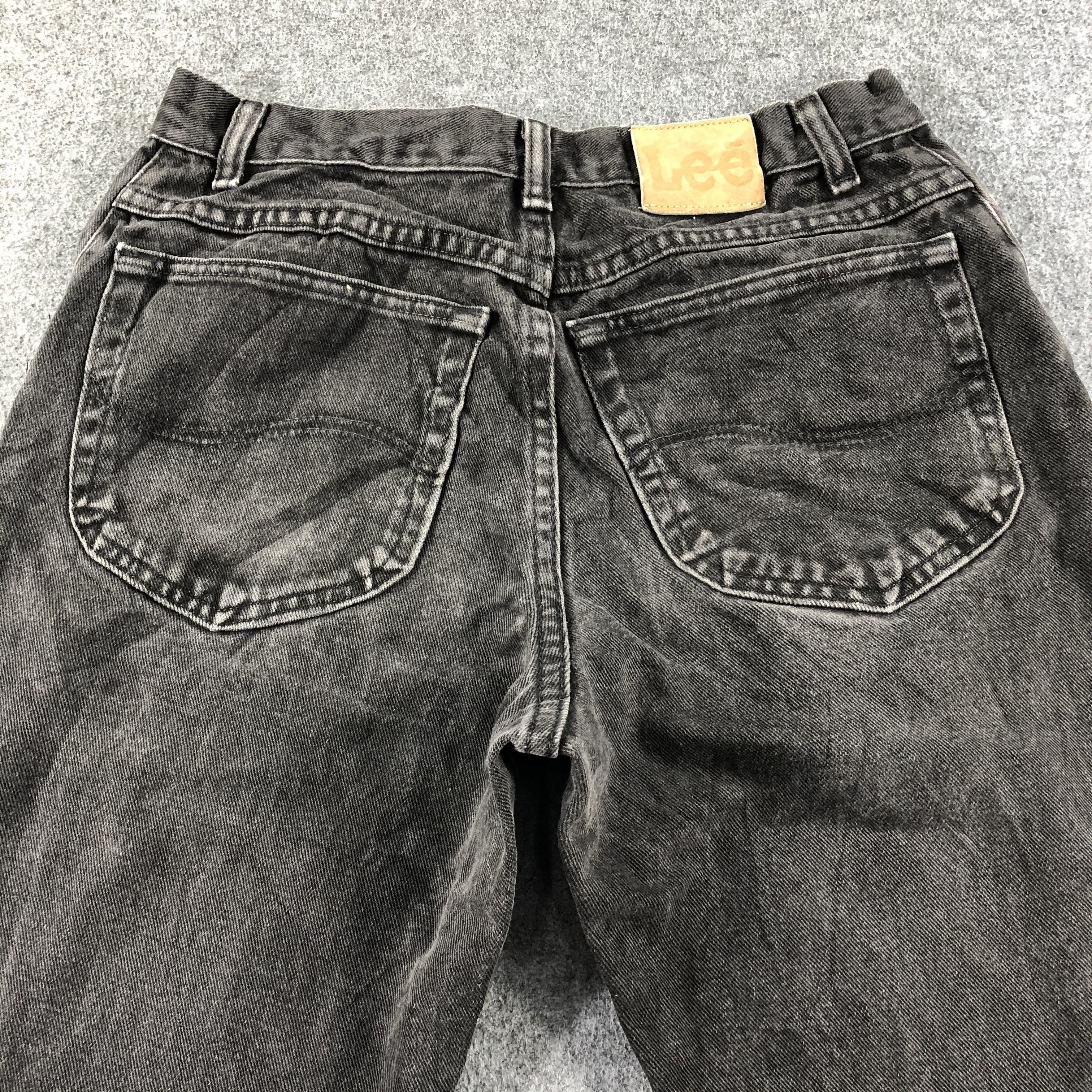 Lee Vintage Faded Black Lee Jeans-J2512 Size US 30 / EU 46 - 4 Thumbnail