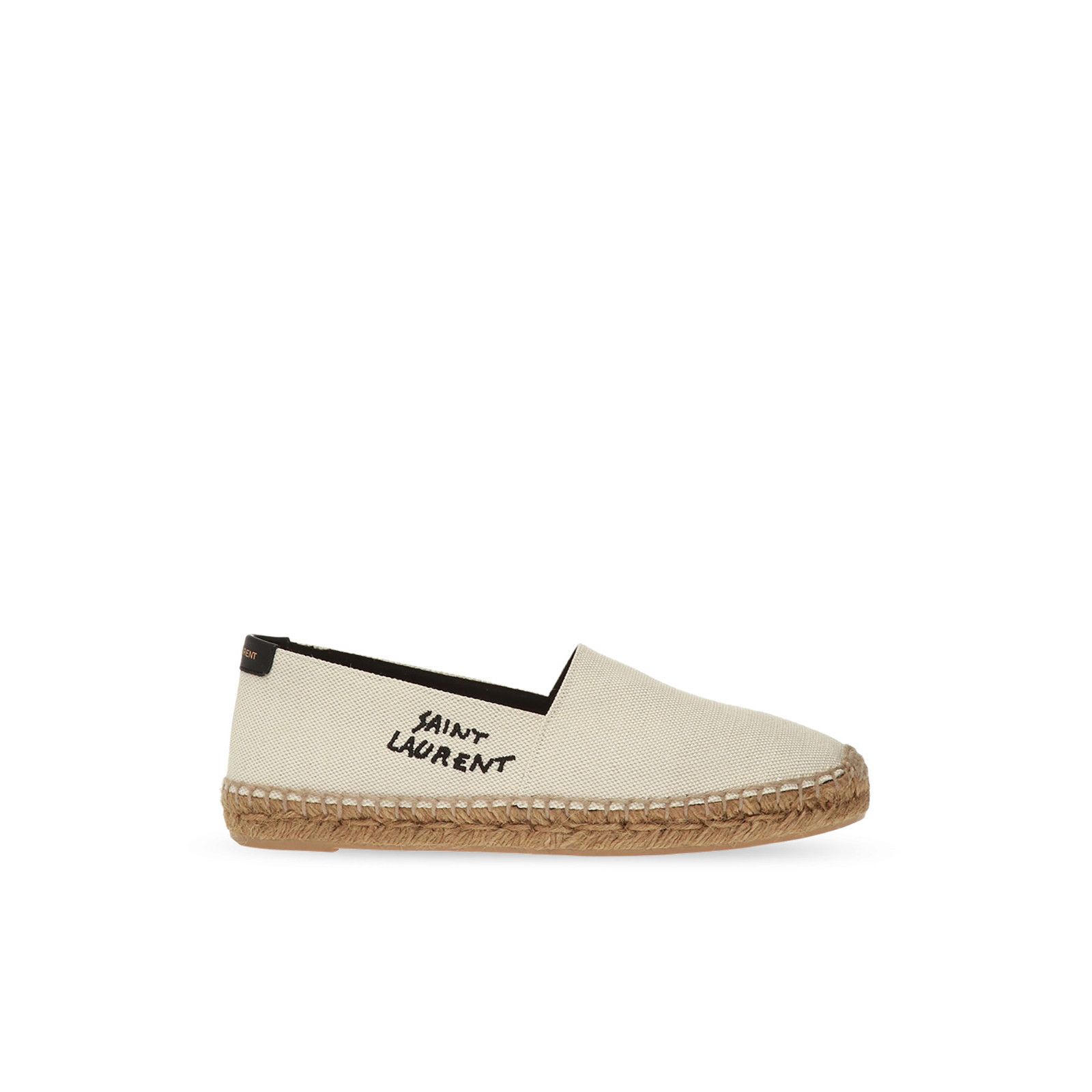 SAINT LAURENT $650 White/Black Espadrilles New & Authentic (