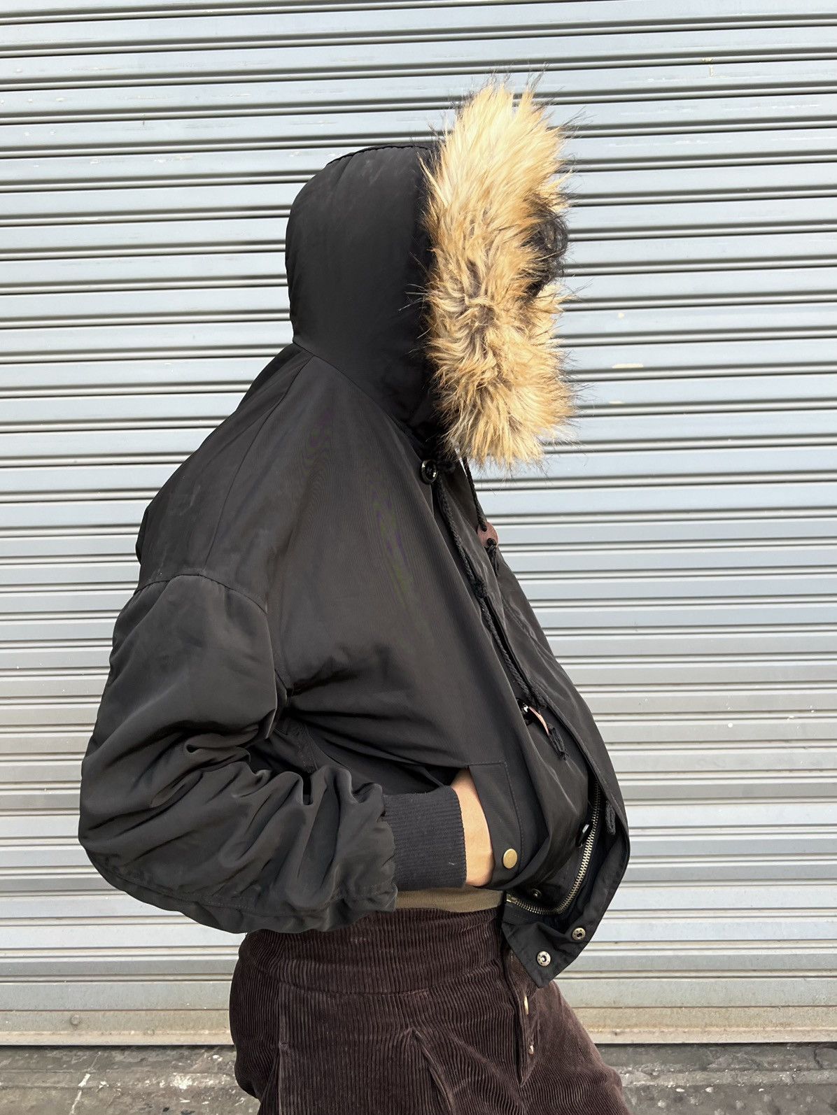 Japanese Brand Vintage Japanese Fur Hoodie Jacket Size US M / EU 48-50 / 2 - 8 Thumbnail