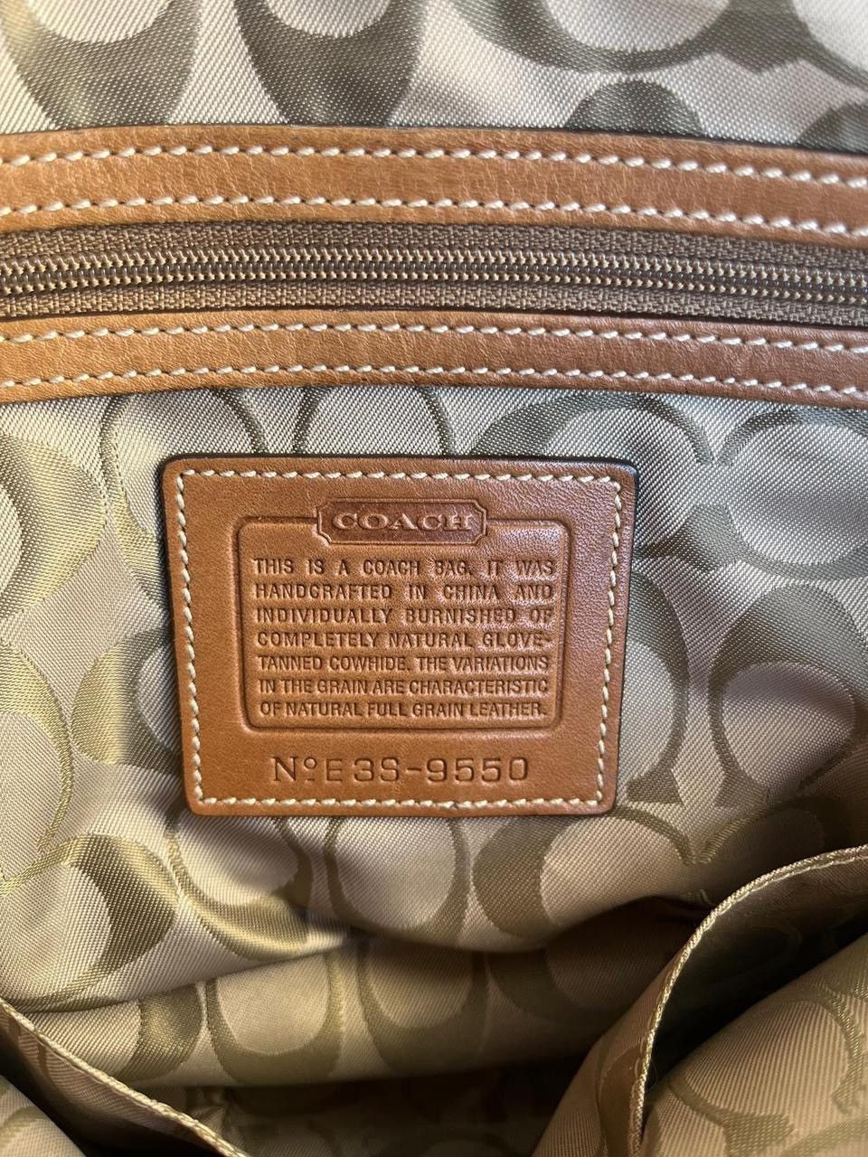 Coach COACH Natural Glove-Tanned Leather Buckle Satchel Size ONE SIZE - 6 Thumbnail