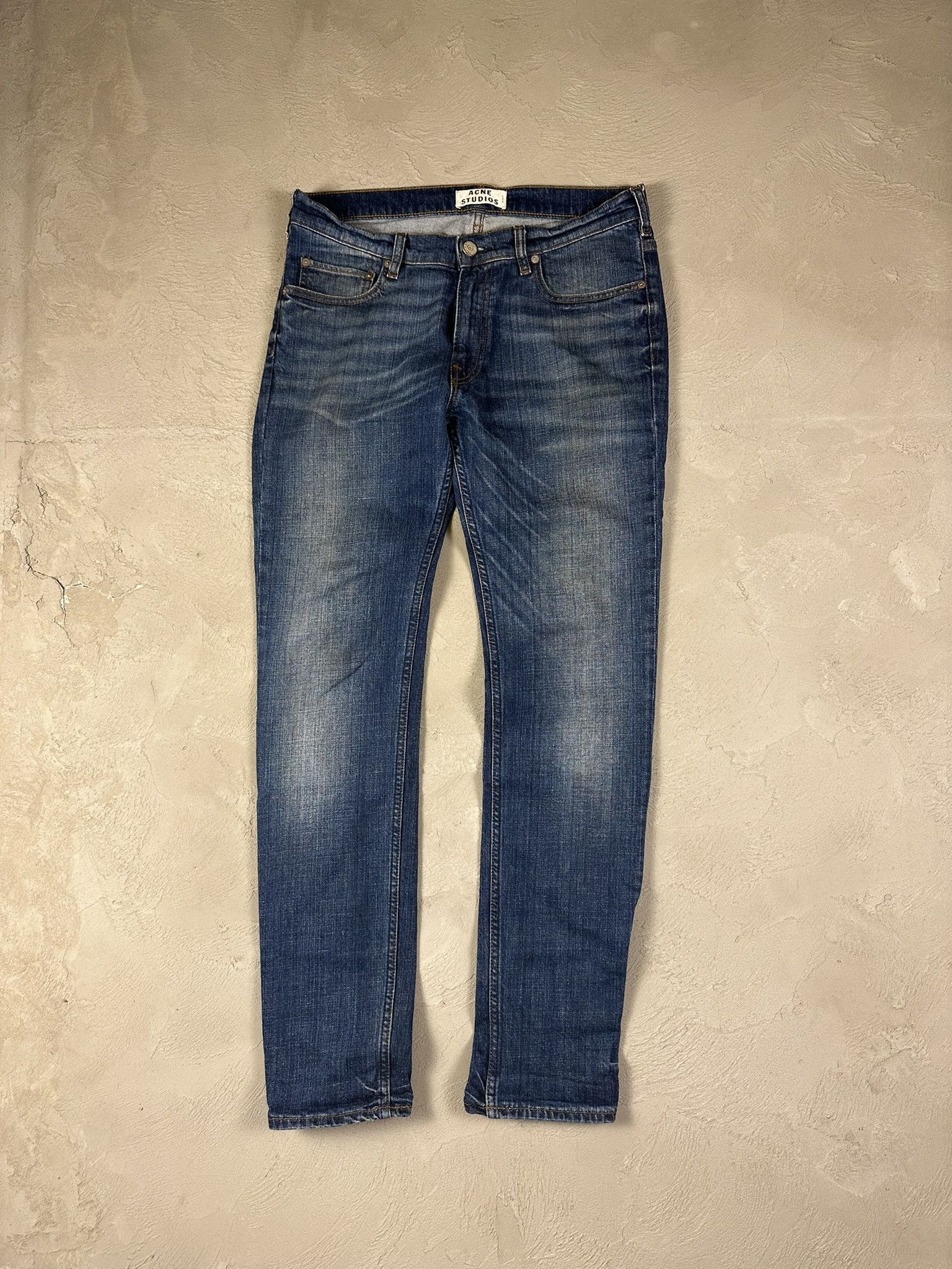Acne Studios Vintage Acne Studios Straight Stretch Vint Jeans Pants Size US 33 - 1 Thumbnail
