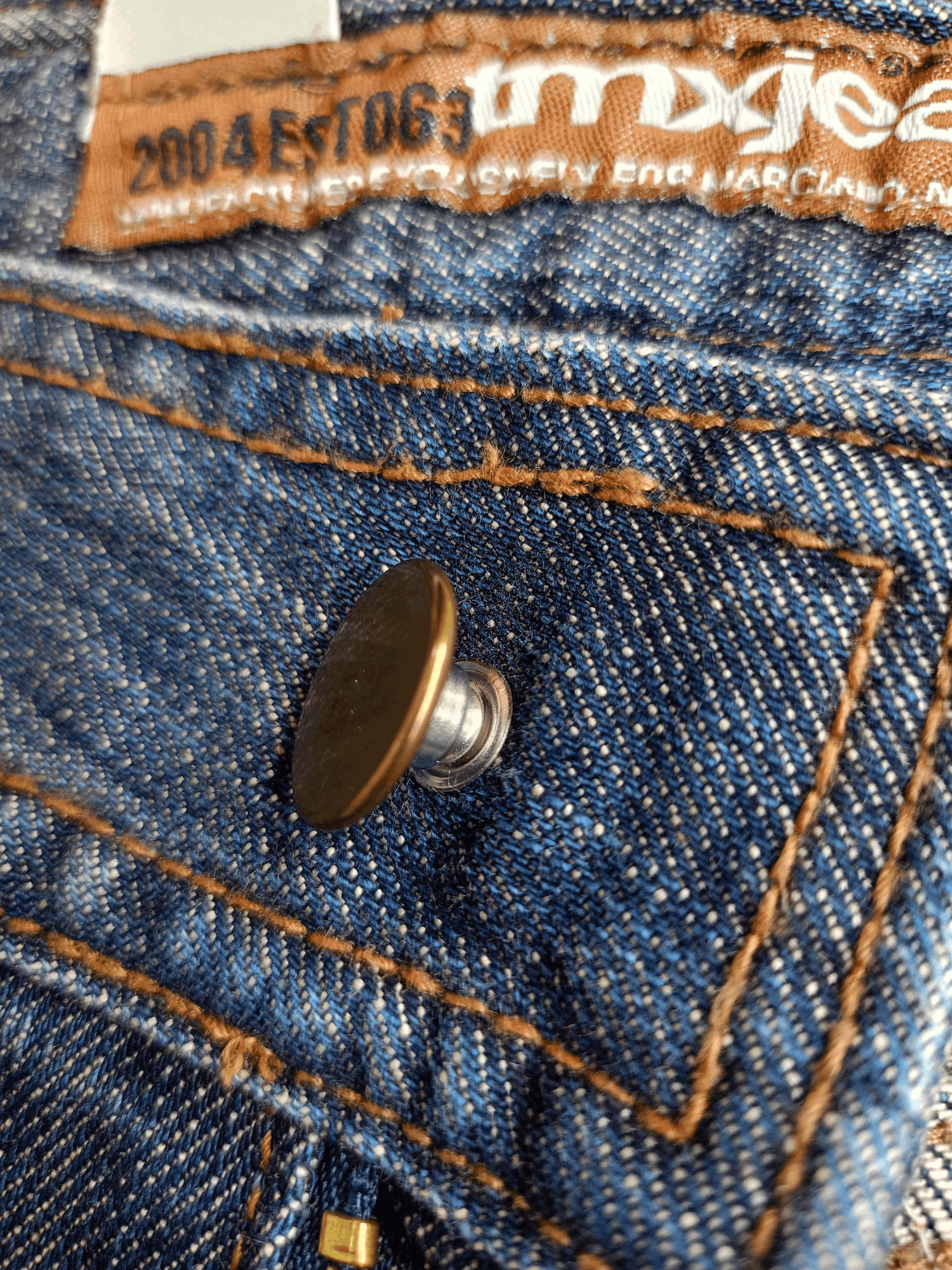 Japanese Brand × Vintage TMXJEANS 2004 ESTO63 Japanese Brand Vintage Streetwear Denim Size 27" / US 4 / IT 40 - 8 Thumbnail