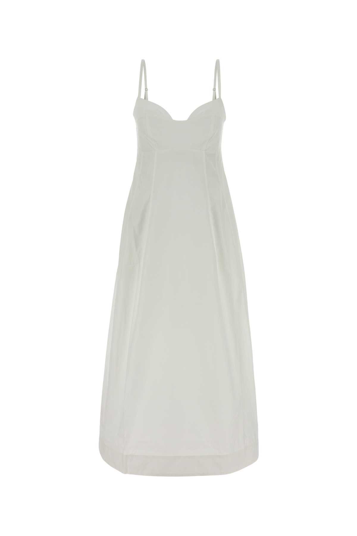 CO White Poplin Dress Size M / US 6-8 / IT 42-44 - 1 Thumbnail
